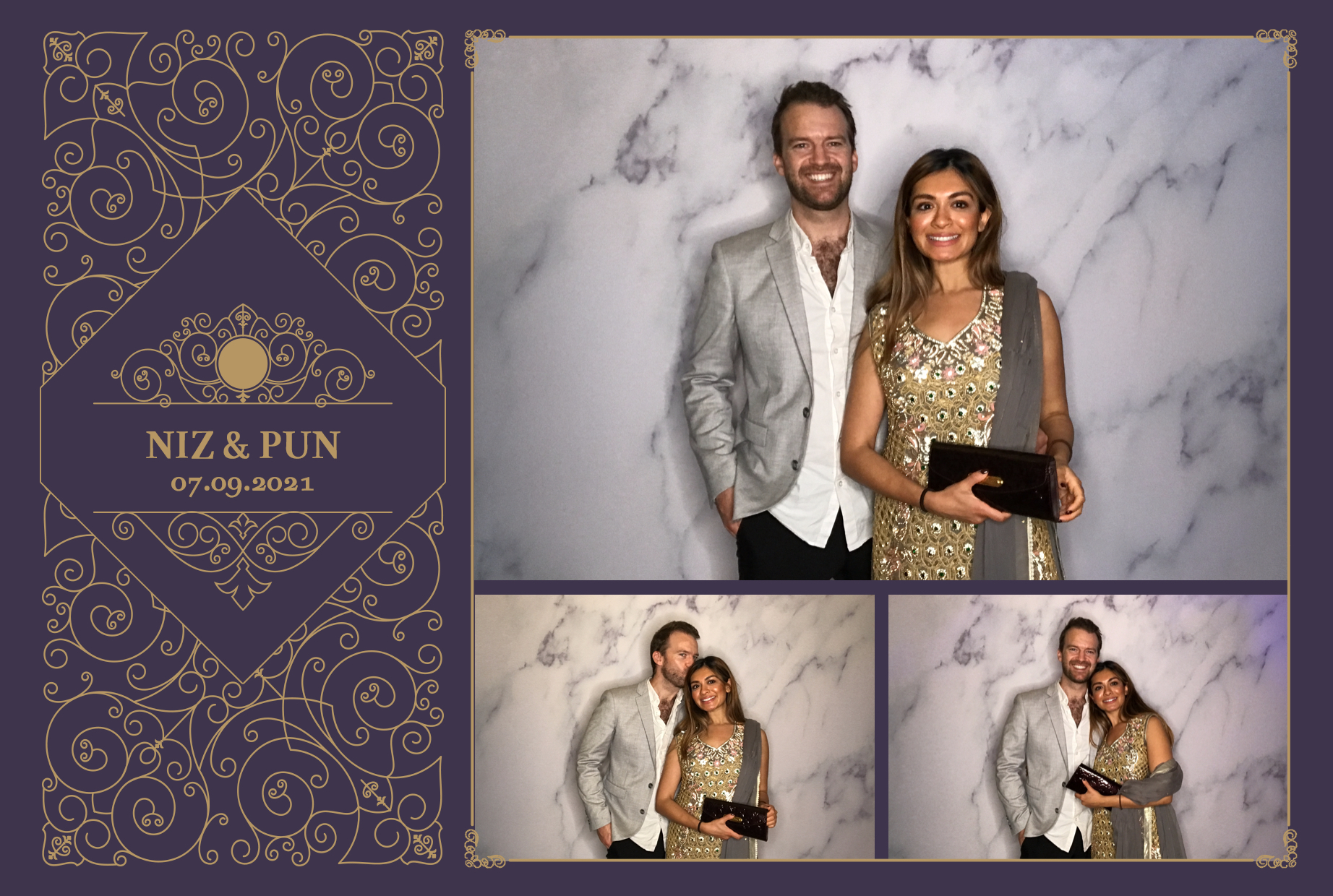 Niz & Pun | View more photos from the event at images.mobile-photo-booth.com/u/MobilePhotoBoothUK/Niz-Pun