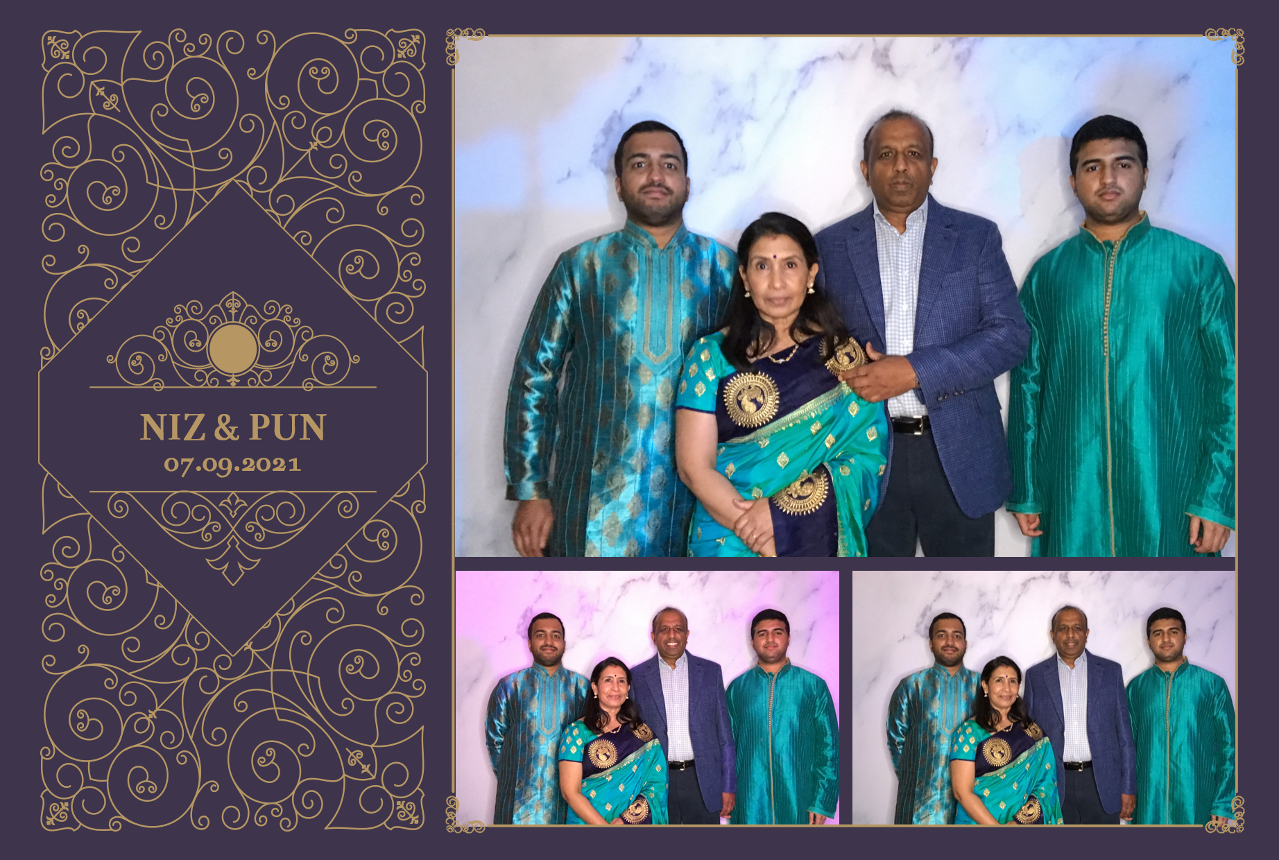 Niz & Pun | View more photos from the event at images.mobile-photo-booth.com/u/MobilePhotoBoothUK/Niz-Pun