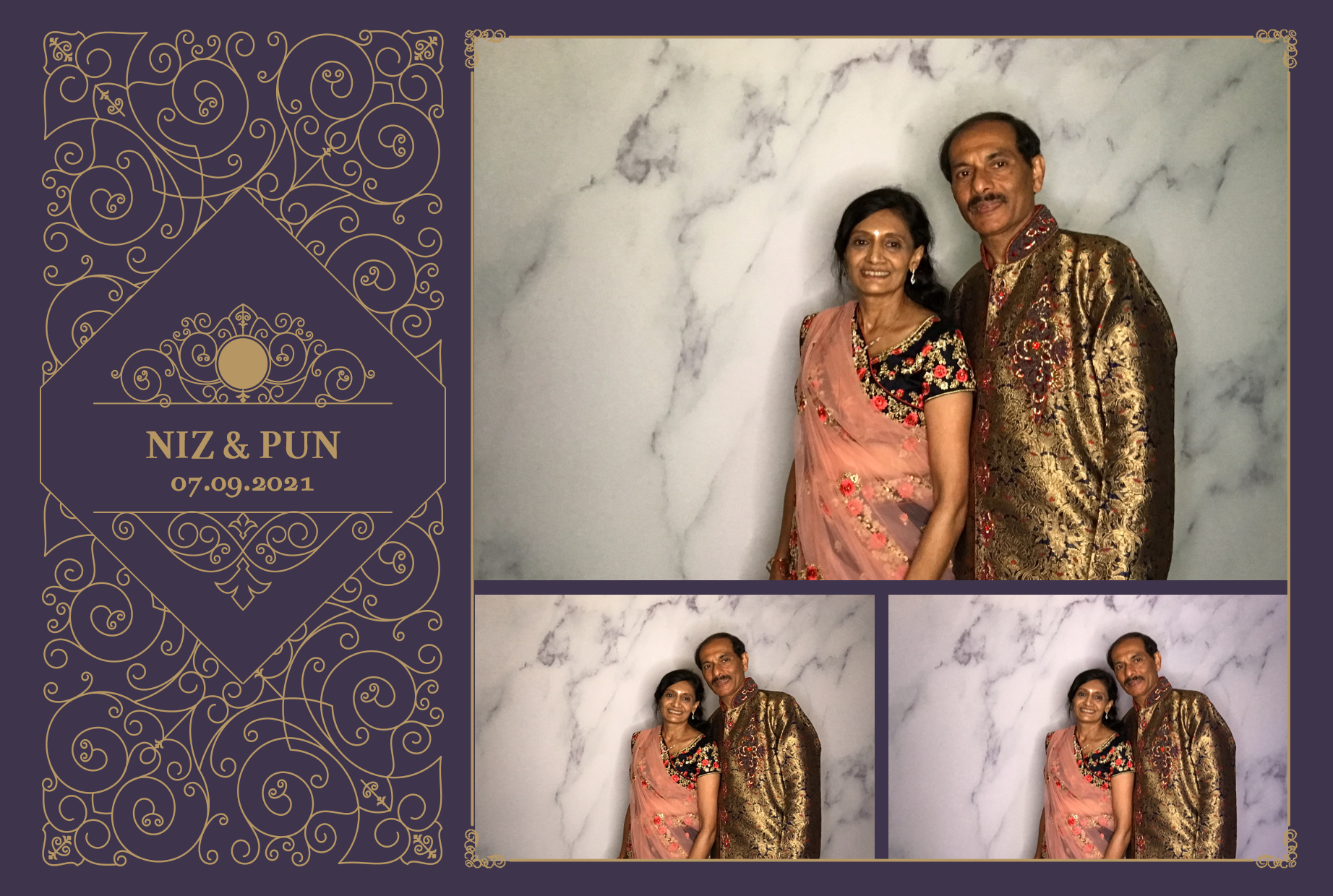 Niz & Pun | View more photos from the event at images.mobile-photo-booth.com/u/MobilePhotoBoothUK/Niz-Pun