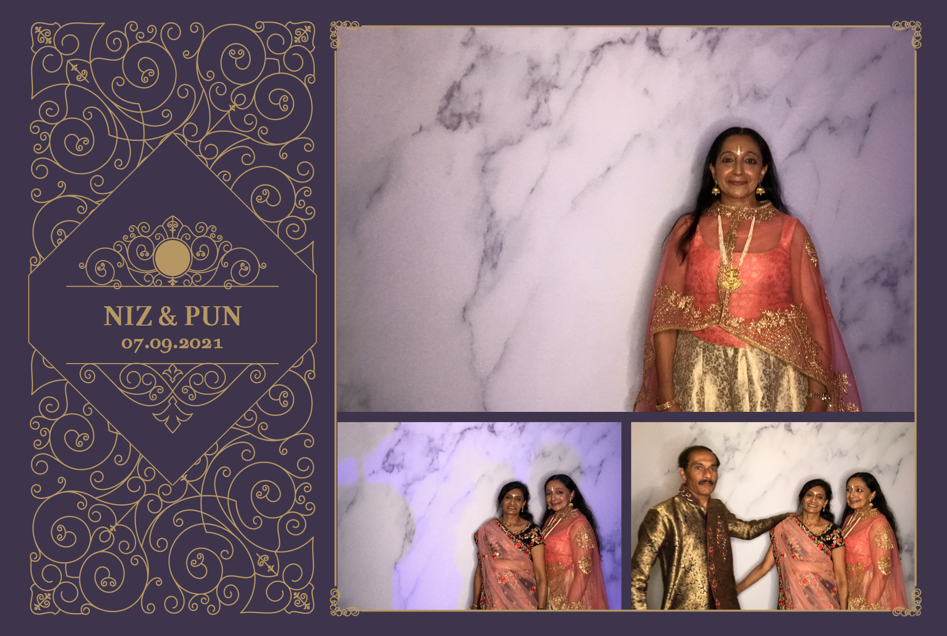 Niz & Pun | View more photos from the event at images.mobile-photo-booth.com/u/MobilePhotoBoothUK/Niz-Pun