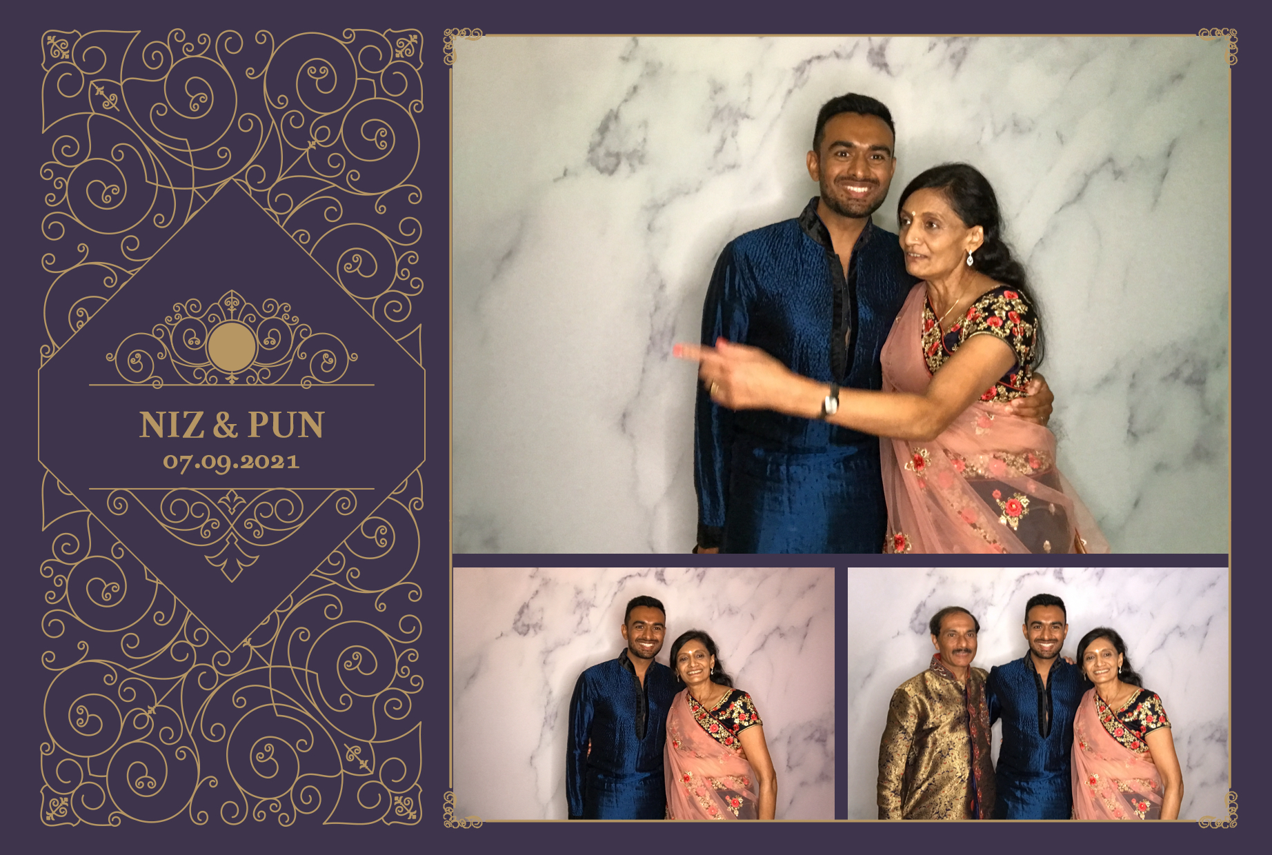 Niz & Pun | View more photos from the event at images.mobile-photo-booth.com/u/MobilePhotoBoothUK/Niz-Pun