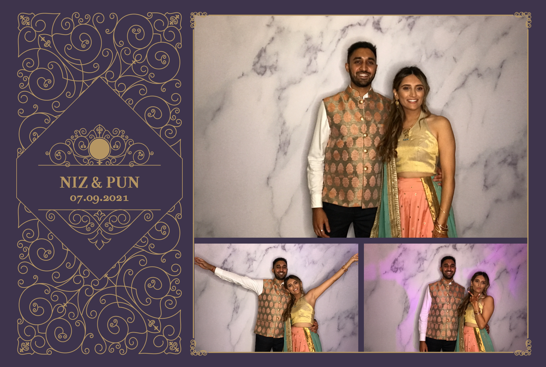 Niz & Pun | View more photos from the event at images.mobile-photo-booth.com/u/MobilePhotoBoothUK/Niz-Pun
