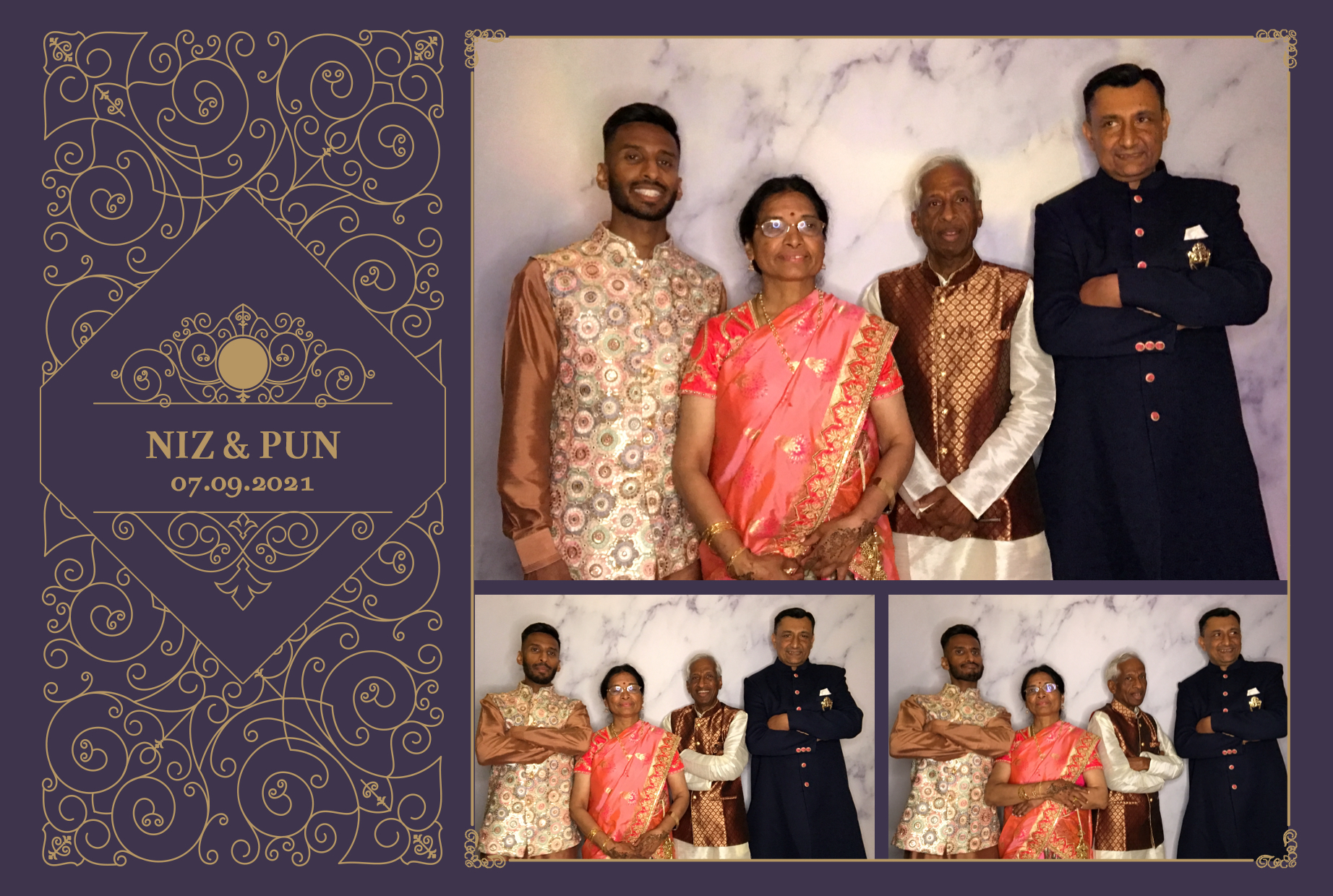 Niz & Pun | View more photos from the event at images.mobile-photo-booth.com/u/MobilePhotoBoothUK/Niz-Pun