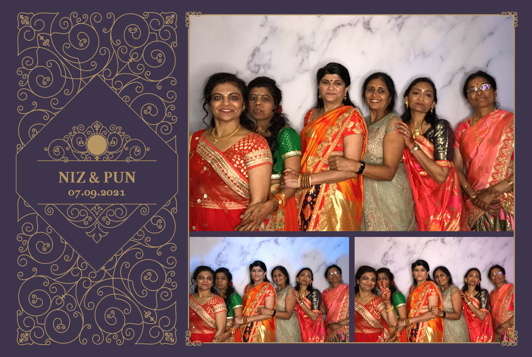 Niz & Pun | View more photos from the event at images.mobile-photo-booth.com/u/MobilePhotoBoothUK/Niz-Pun