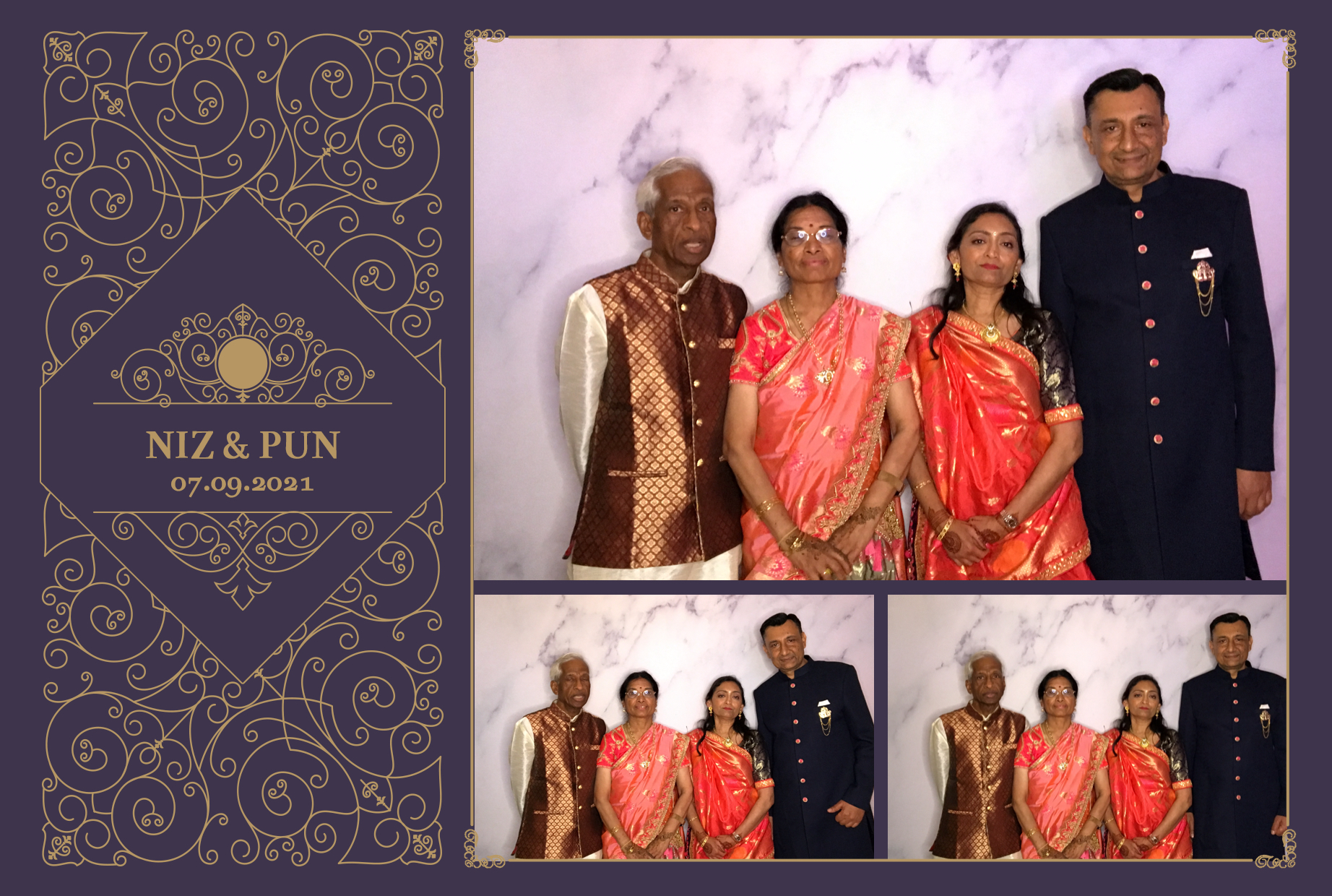 Niz & Pun | View more photos from the event at images.mobile-photo-booth.com/u/MobilePhotoBoothUK/Niz-Pun