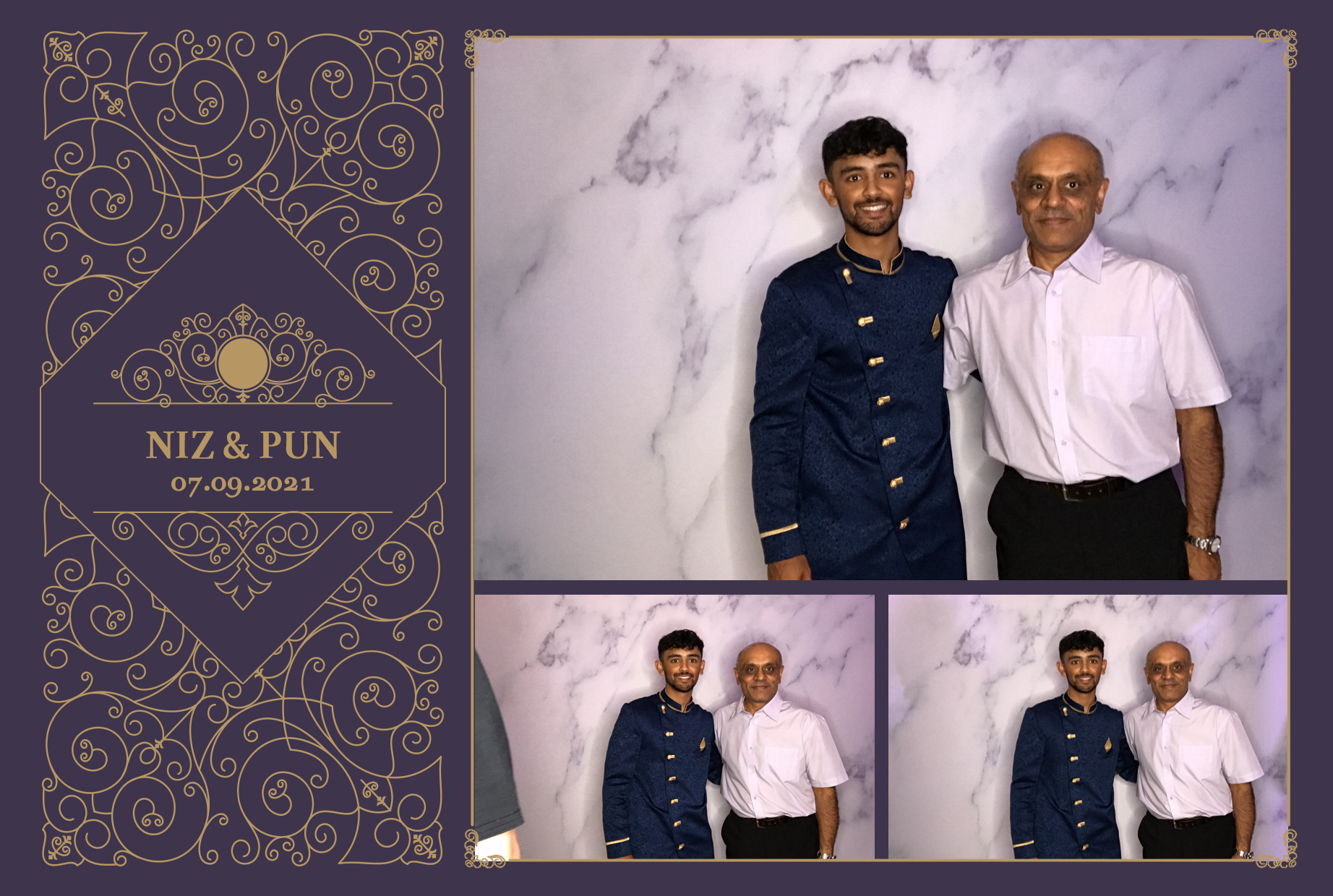 Niz & Pun | View more photos from the event at images.mobile-photo-booth.com/u/MobilePhotoBoothUK/Niz-Pun