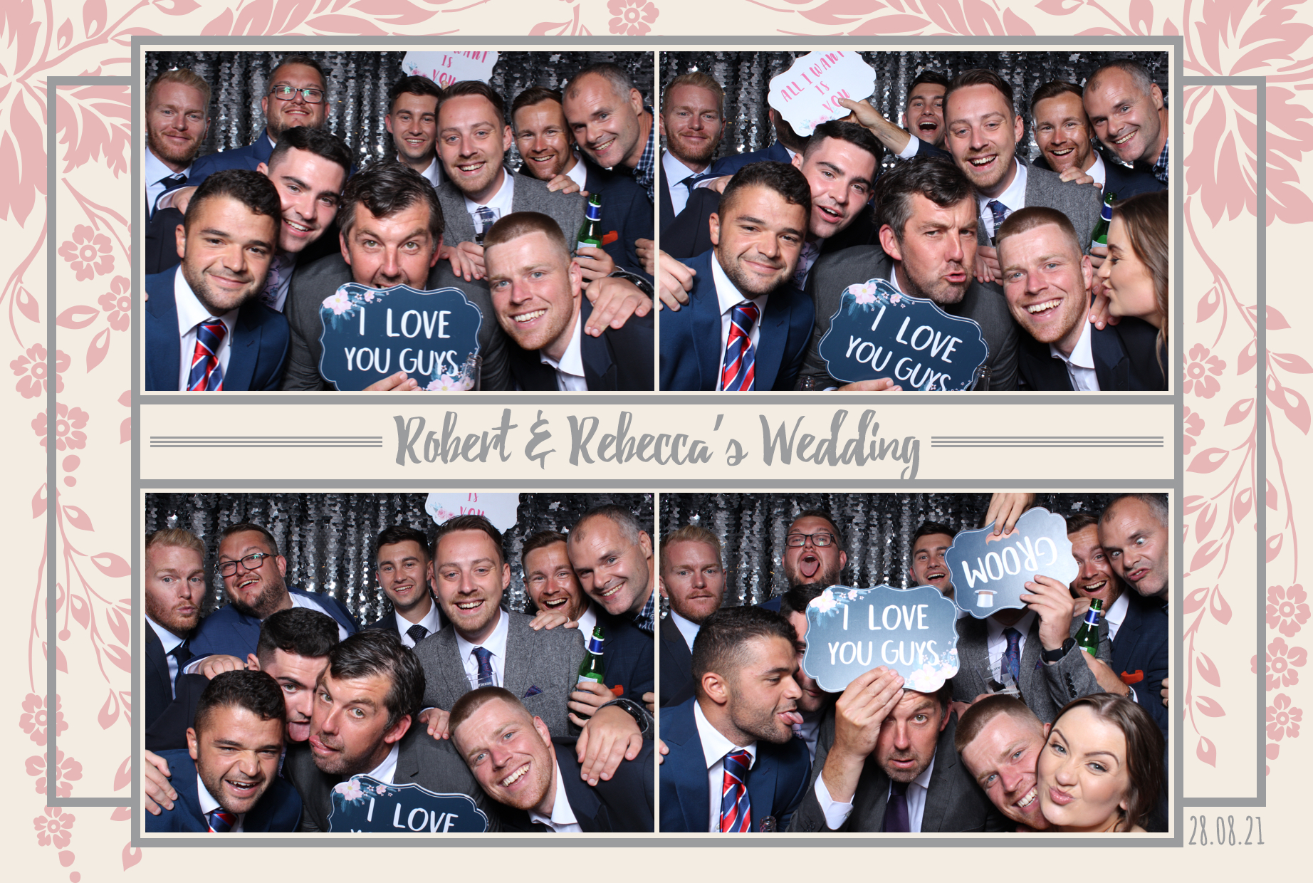 Robert & Rebecca | View more photos from the event at images.mobile-photo-booth.com/u/MobilePhotoBoothUK/Robert-Rebecca