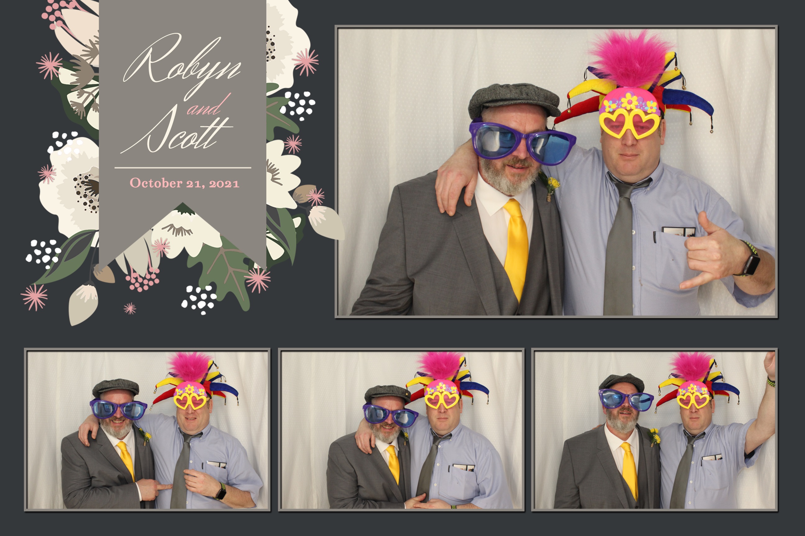 Roybn & Scott | View more photos from the event at images.mobile-photo-booth.com/u/MobilePhotoBoothUK/Roybn-Scott
