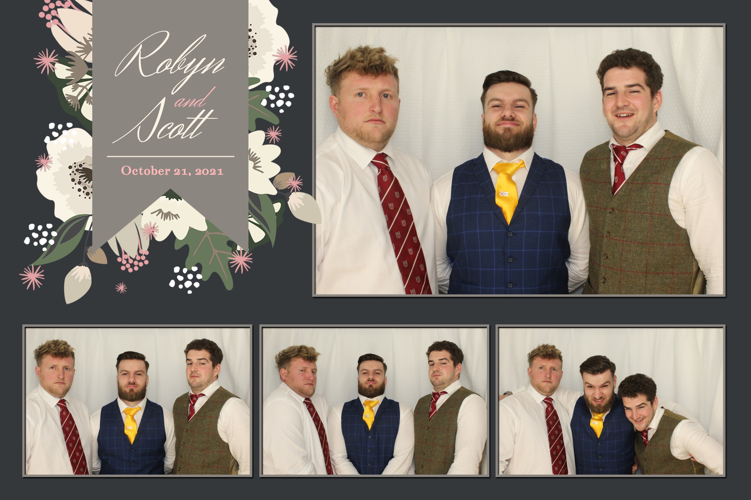 Roybn & Scott | View more photos from the event at images.mobile-photo-booth.com/u/MobilePhotoBoothUK/Roybn-Scott