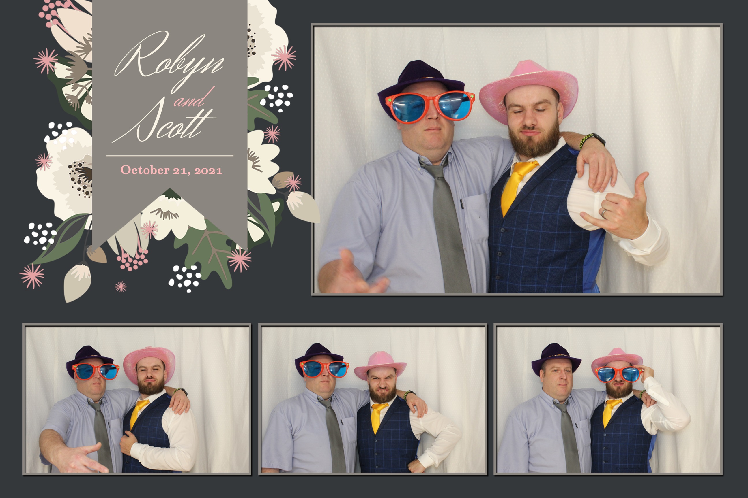 Roybn & Scott | View more photos from the event at images.mobile-photo-booth.com/u/MobilePhotoBoothUK/Roybn-Scott