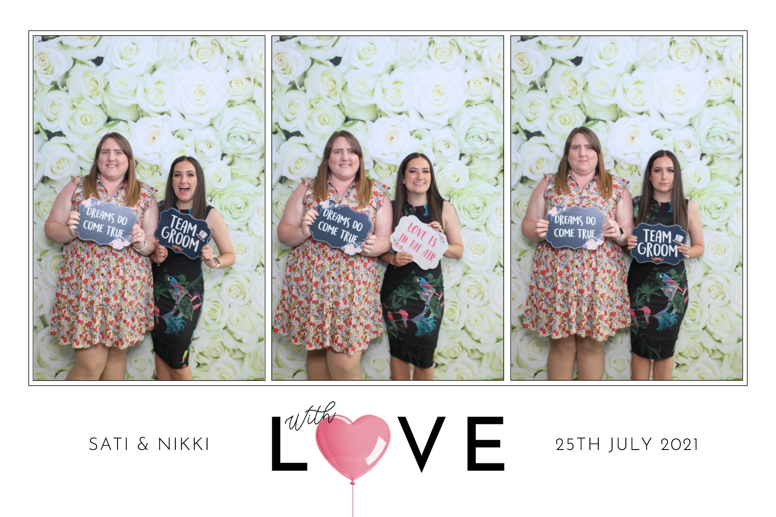 Sati & Nikki | View more photos from the event at images.mobile-photo-booth.com/u/MobilePhotoBoothUK/Sati-Nikki