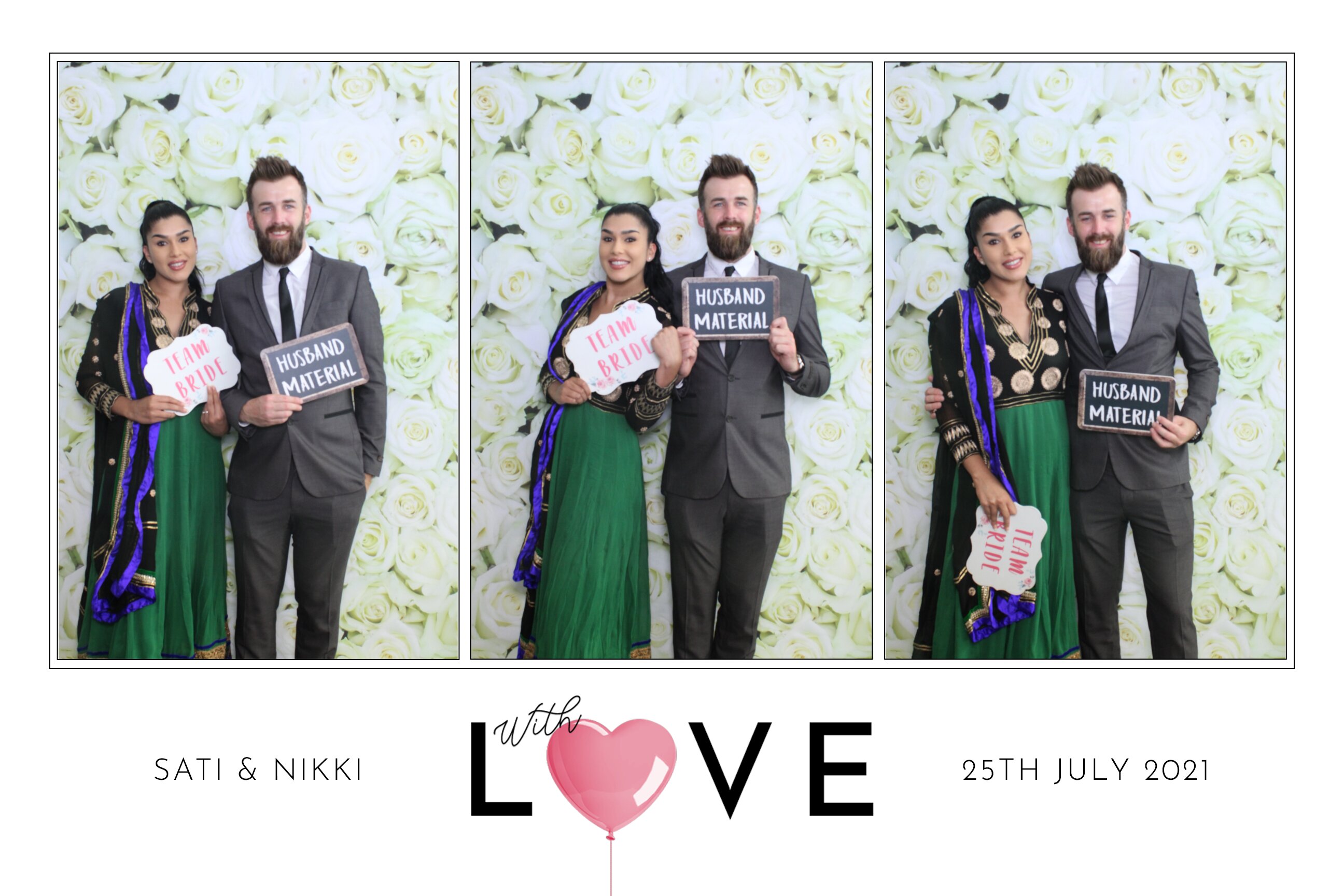 Sati & Nikki | View more photos from the event at images.mobile-photo-booth.com/u/MobilePhotoBoothUK/Sati-Nikki