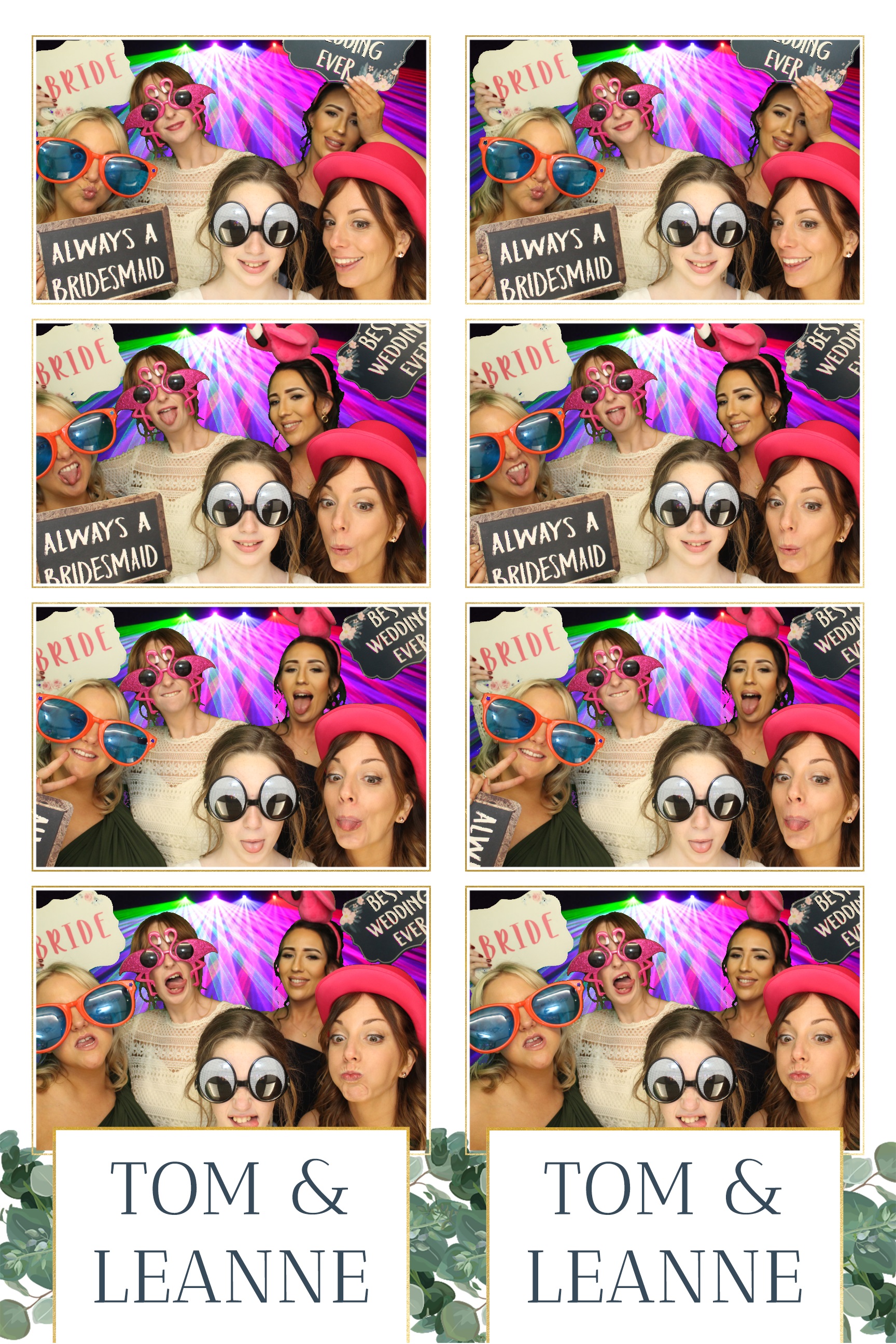 Tom & Leanne | View more photos from the event at images.mobile-photo-booth.com/u/MobilePhotoBoothUK/Tom-Leanne