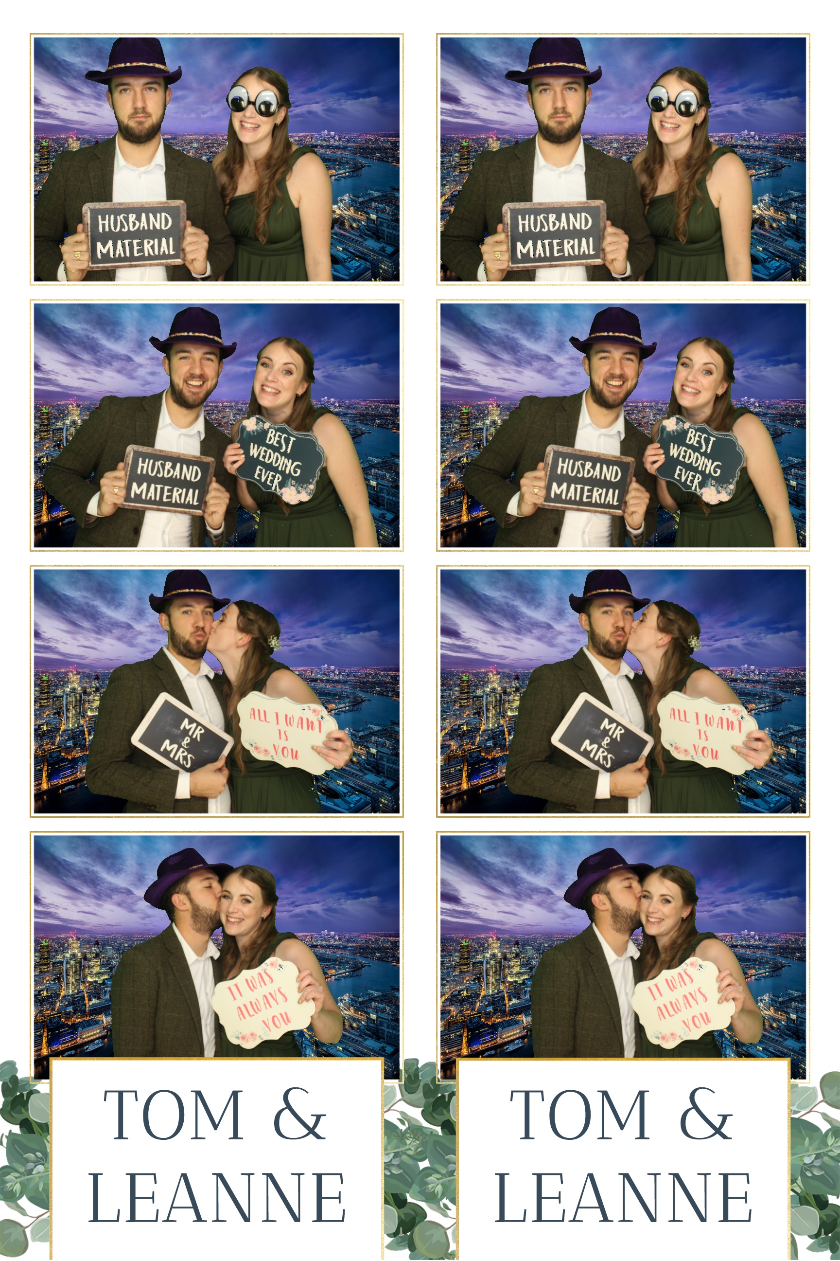 Tom & Leanne | View more photos from the event at images.mobile-photo-booth.com/u/MobilePhotoBoothUK/Tom-Leanne