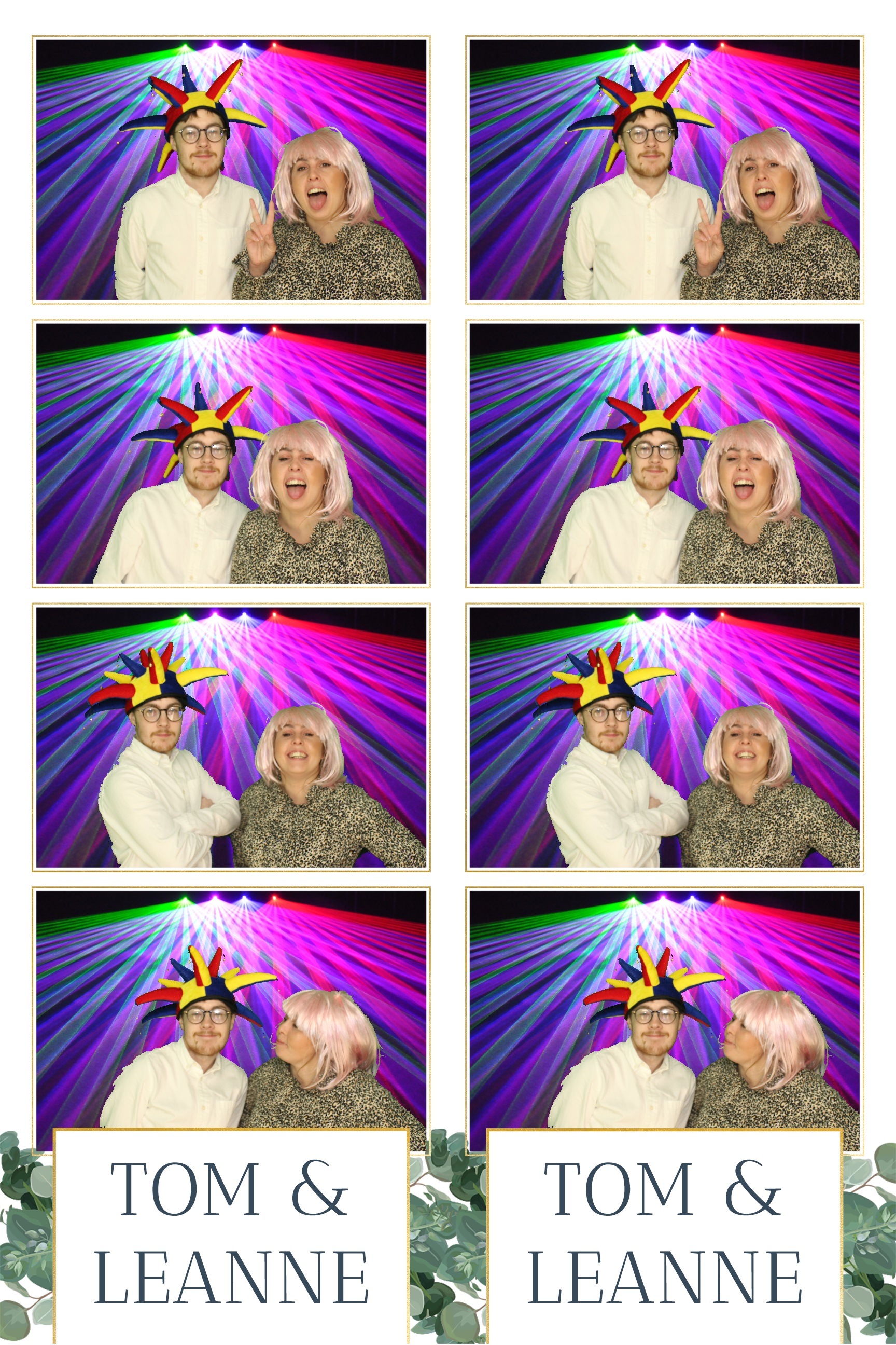 Tom & Leanne | View more photos from the event at images.mobile-photo-booth.com/u/MobilePhotoBoothUK/Tom-Leanne