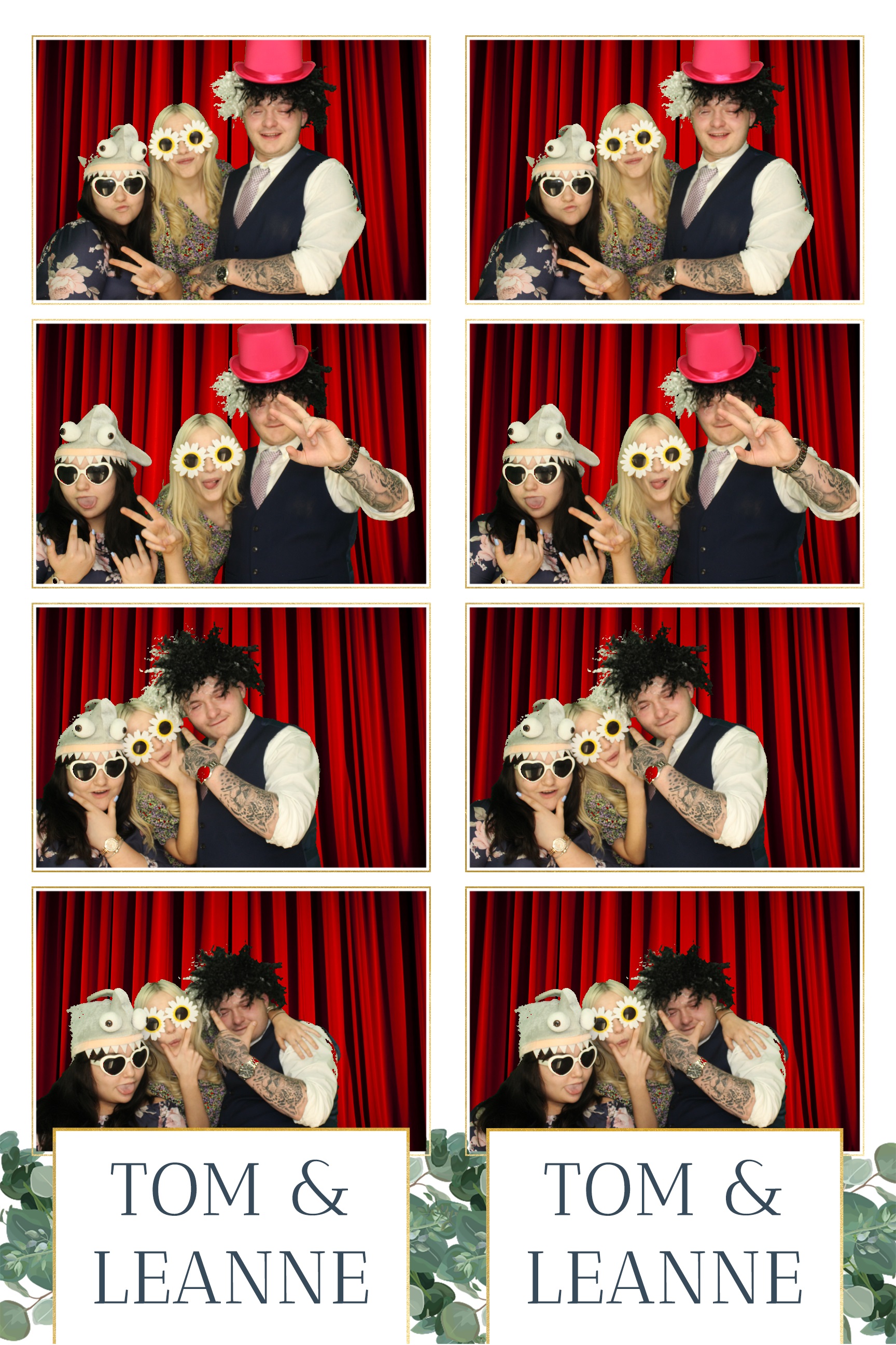 Tom & Leanne | View more photos from the event at images.mobile-photo-booth.com/u/MobilePhotoBoothUK/Tom-Leanne