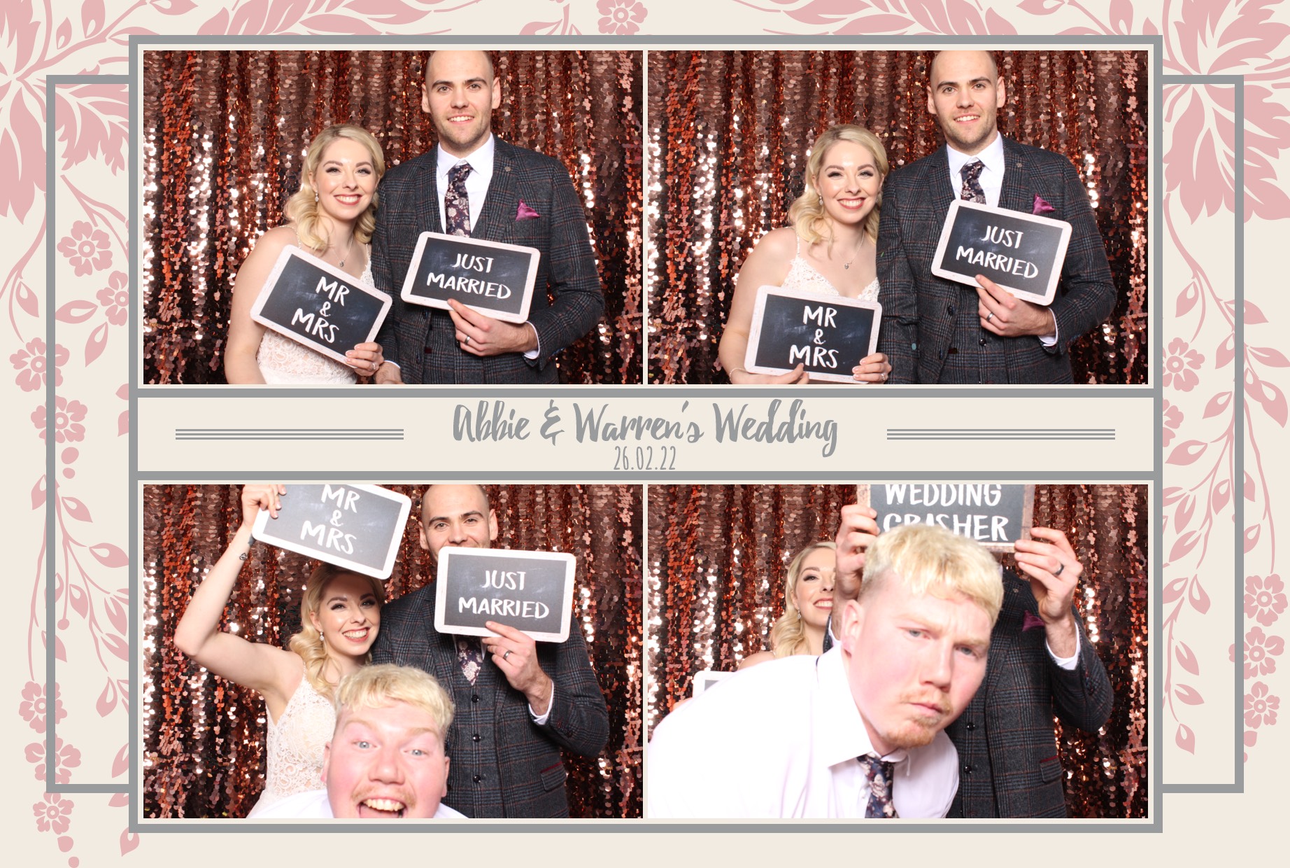 Abbie & Warren | View more photos from the event at images.mobile-photo-booth.com/u/MobilePhotoBoothUK/Abbie-Warren