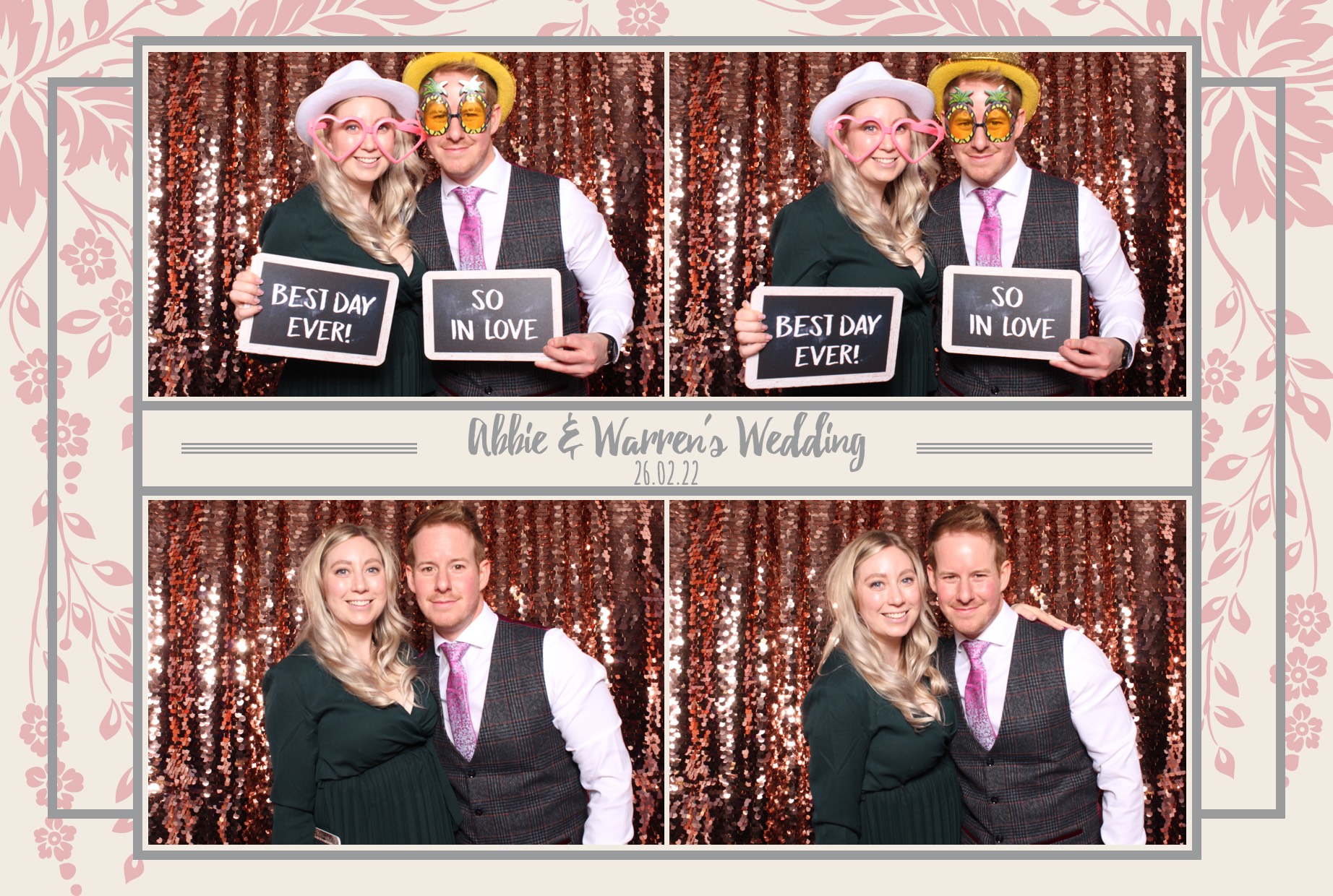 Abbie & Warren | View more photos from the event at images.mobile-photo-booth.com/u/MobilePhotoBoothUK/Abbie-Warren