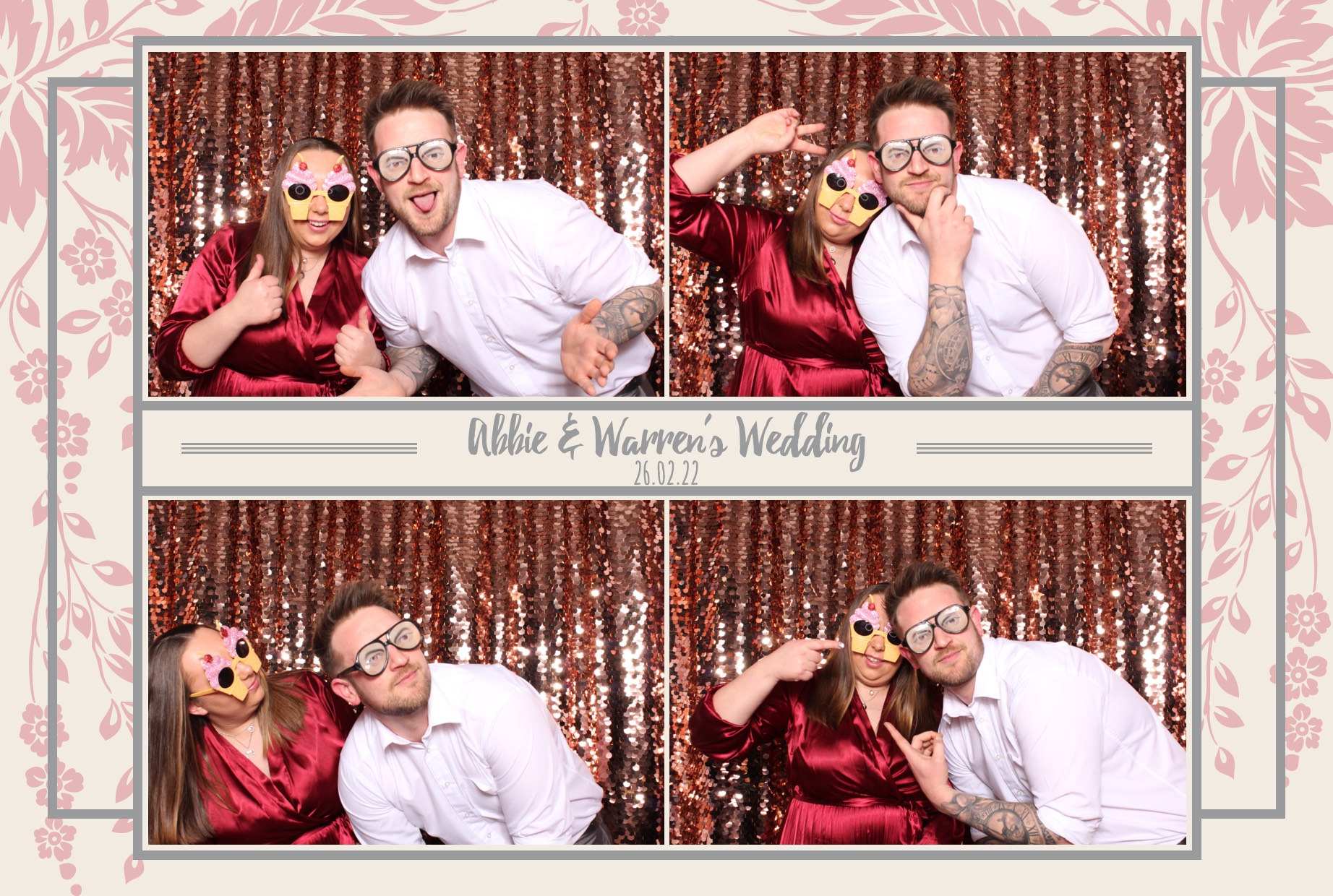 Abbie & Warren | View more photos from the event at images.mobile-photo-booth.com/u/MobilePhotoBoothUK/Abbie-Warren