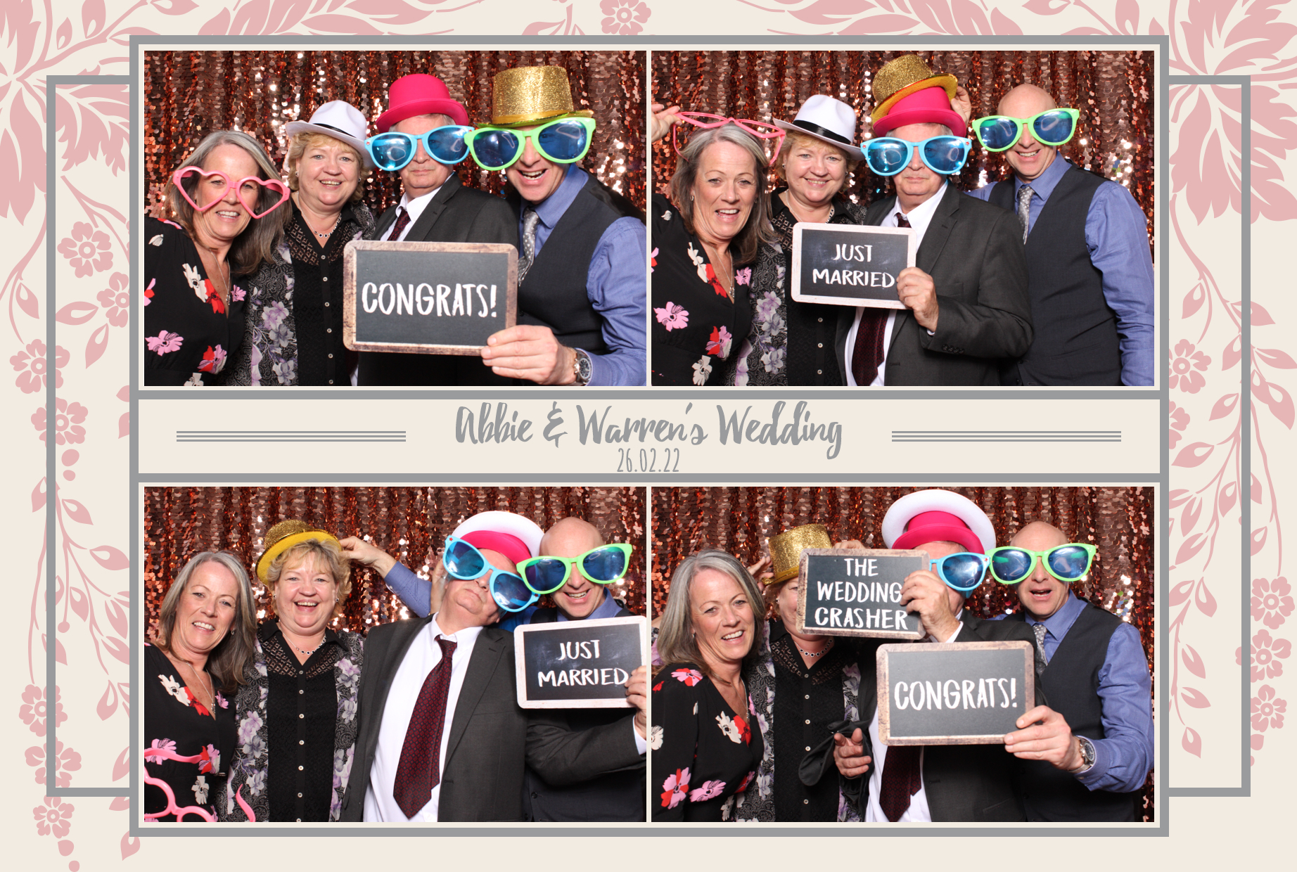 Abbie & Warren | View more photos from the event at images.mobile-photo-booth.com/u/MobilePhotoBoothUK/Abbie-Warren