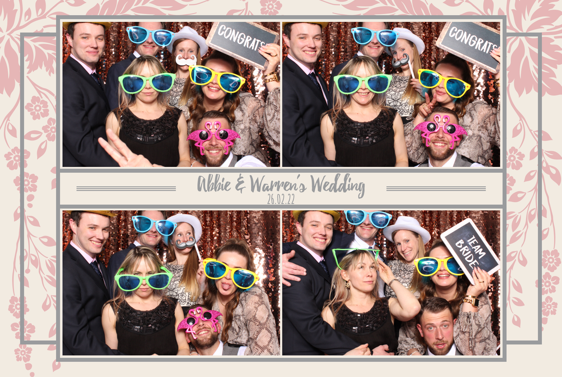 Abbie & Warren | View more photos from the event at images.mobile-photo-booth.com/u/MobilePhotoBoothUK/Abbie-Warren