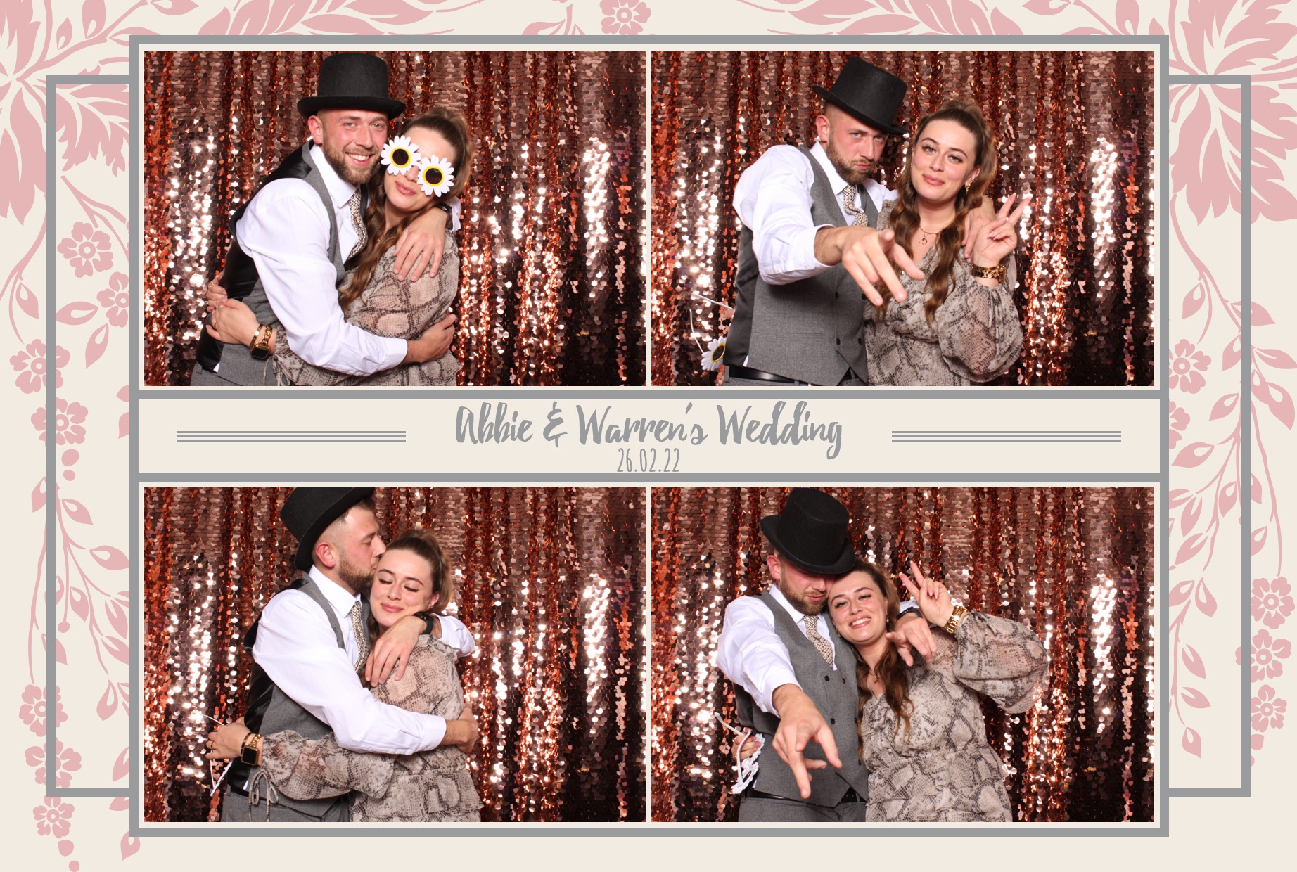 Abbie & Warren | View more photos from the event at images.mobile-photo-booth.com/u/MobilePhotoBoothUK/Abbie-Warren