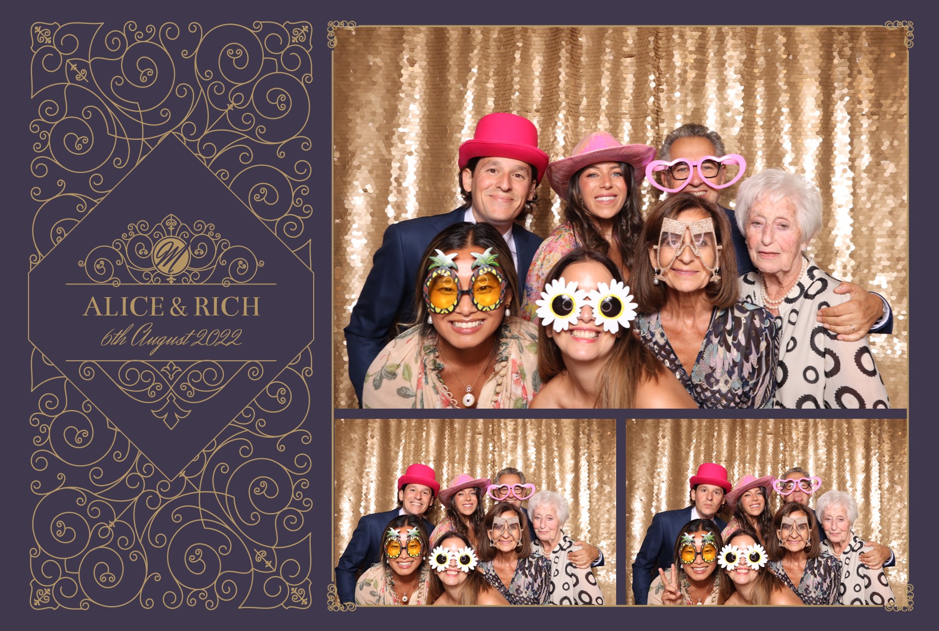 Alice & Rich | View more photos from the event at images.mobile-photo-booth.com/u/MobilePhotoBoothUK/Alice-Rich
