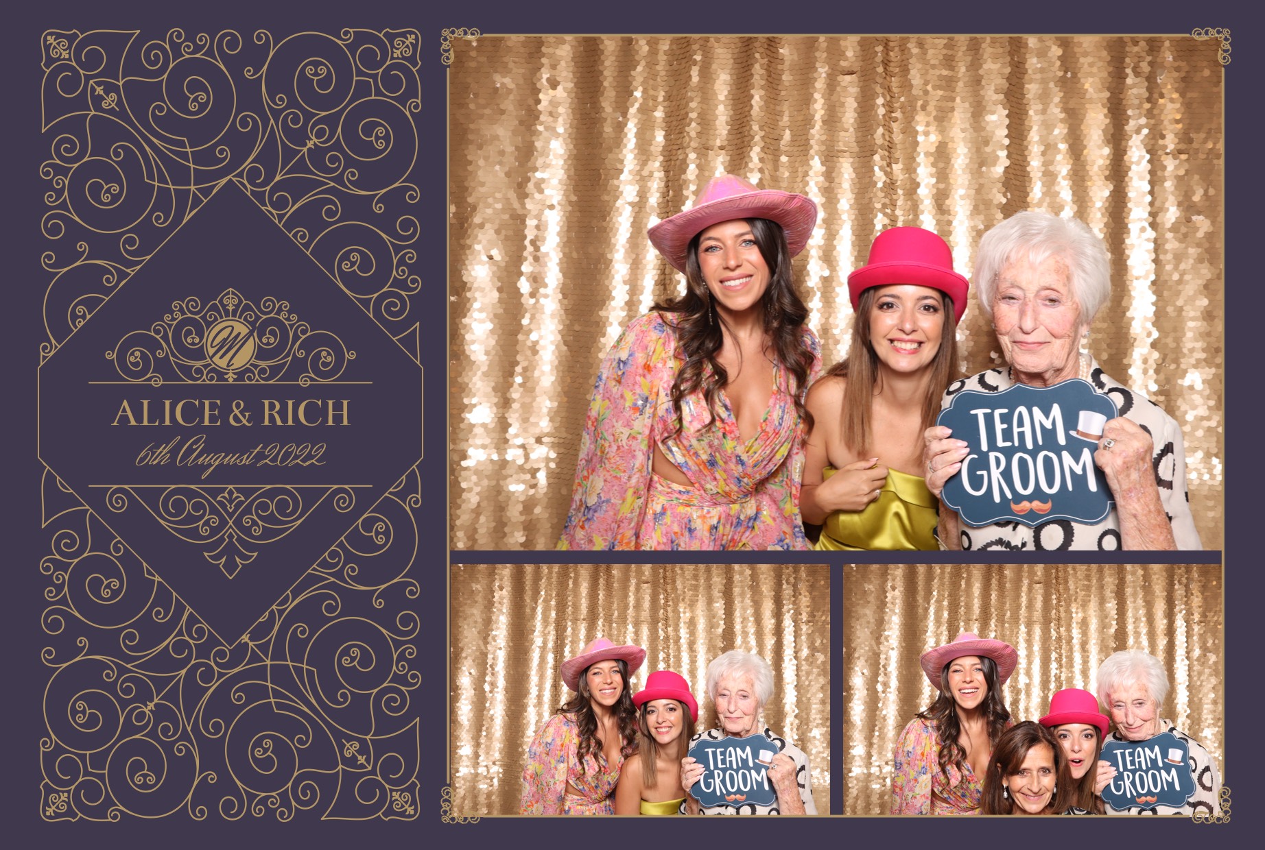 Alice & Rich | View more photos from the event at images.mobile-photo-booth.com/u/MobilePhotoBoothUK/Alice-Rich