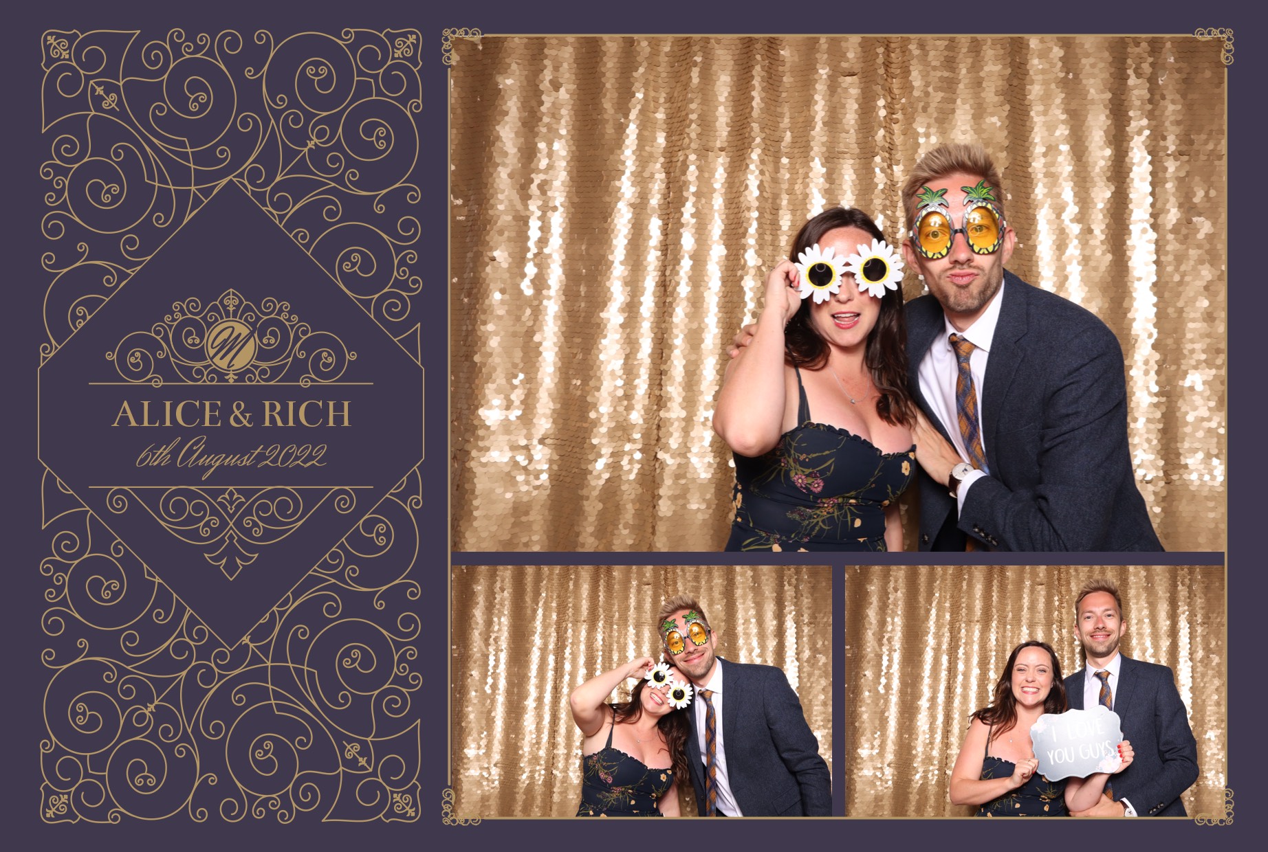 Alice & Rich | View more photos from the event at images.mobile-photo-booth.com/u/MobilePhotoBoothUK/Alice-Rich
