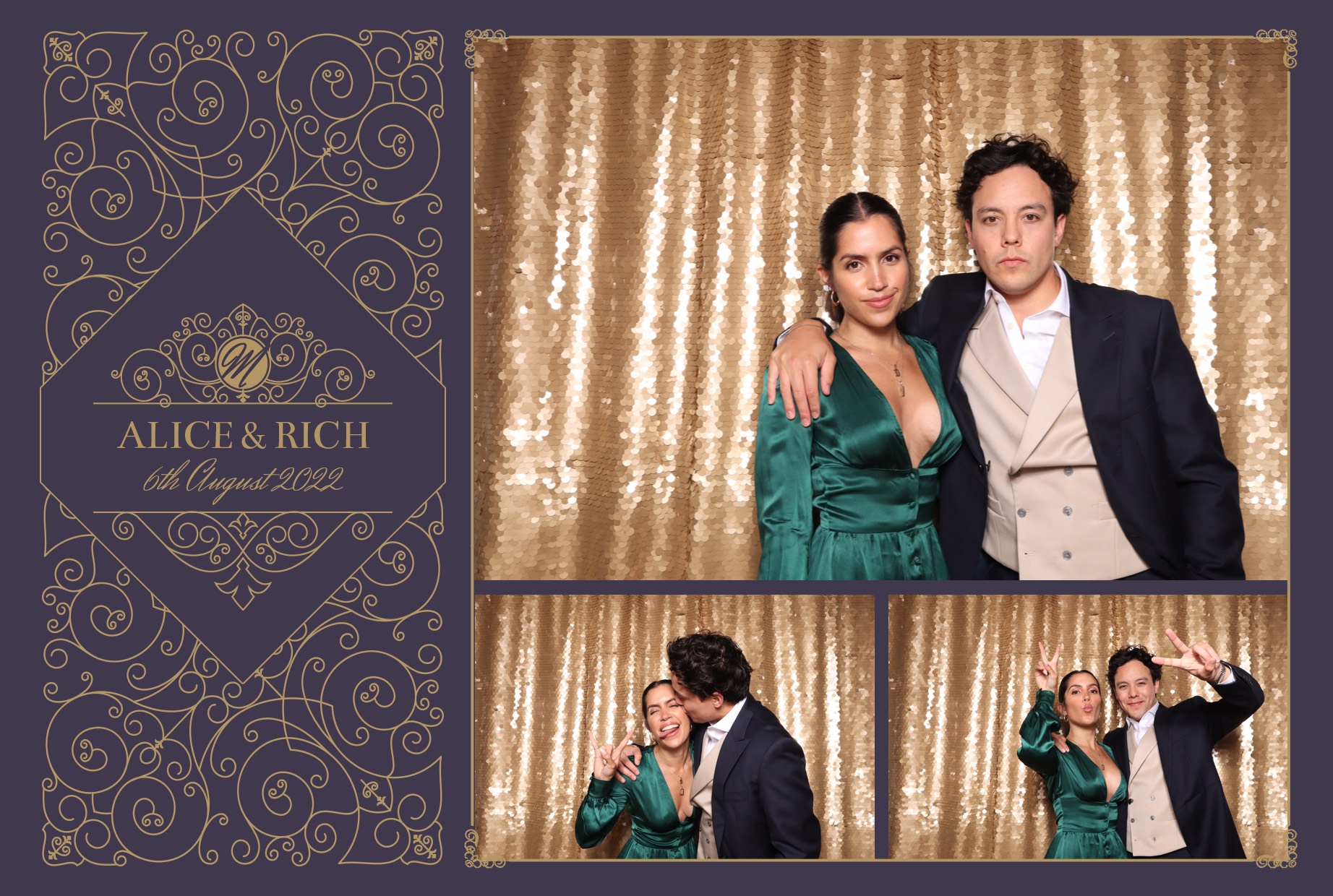 Alice & Rich | View more photos from the event at images.mobile-photo-booth.com/u/MobilePhotoBoothUK/Alice-Rich