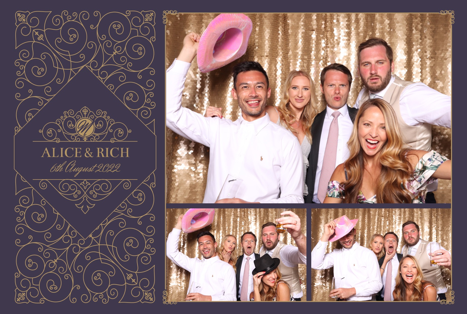 Alice & Rich | View more photos from the event at images.mobile-photo-booth.com/u/MobilePhotoBoothUK/Alice-Rich