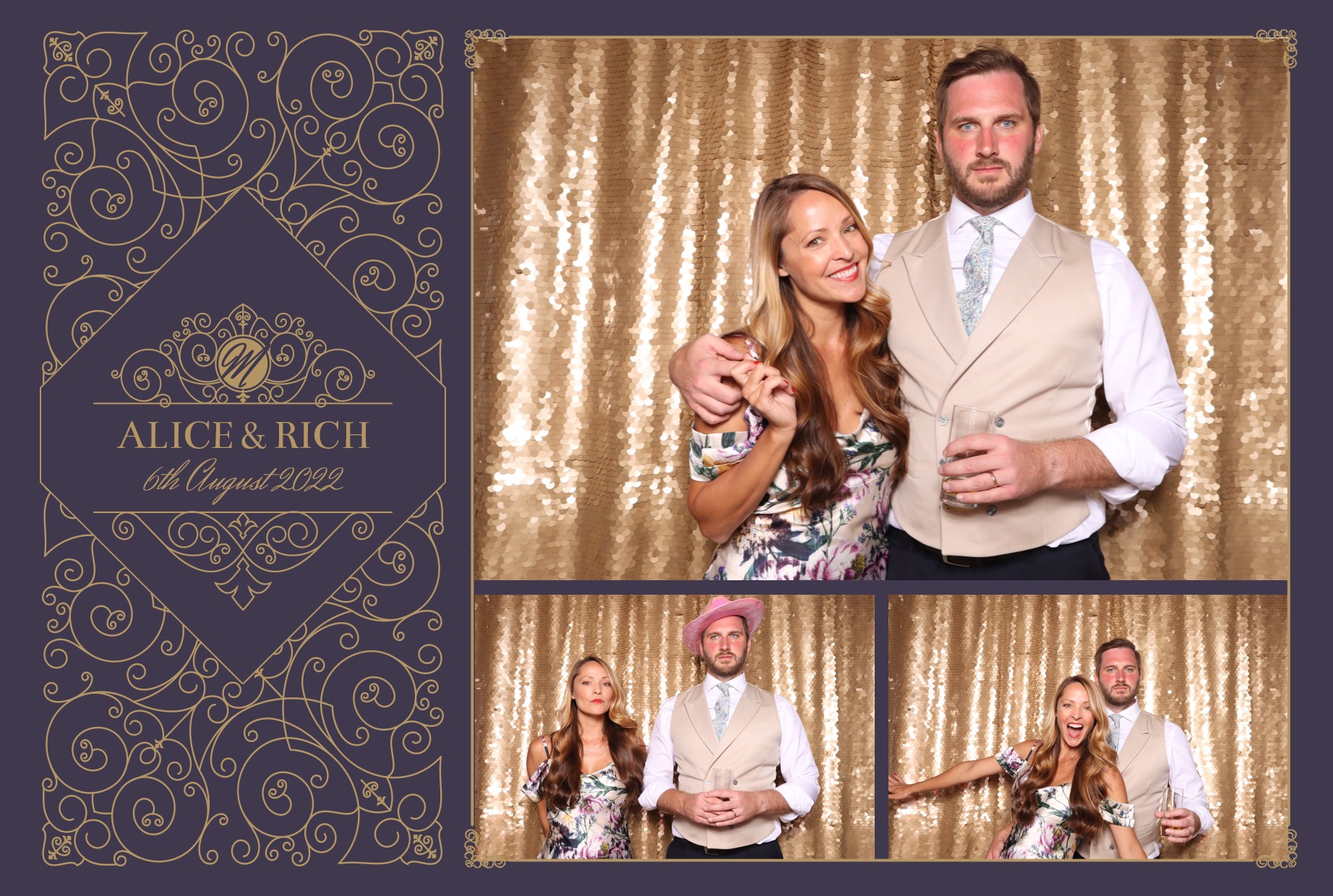 Alice & Rich | View more photos from the event at images.mobile-photo-booth.com/u/MobilePhotoBoothUK/Alice-Rich