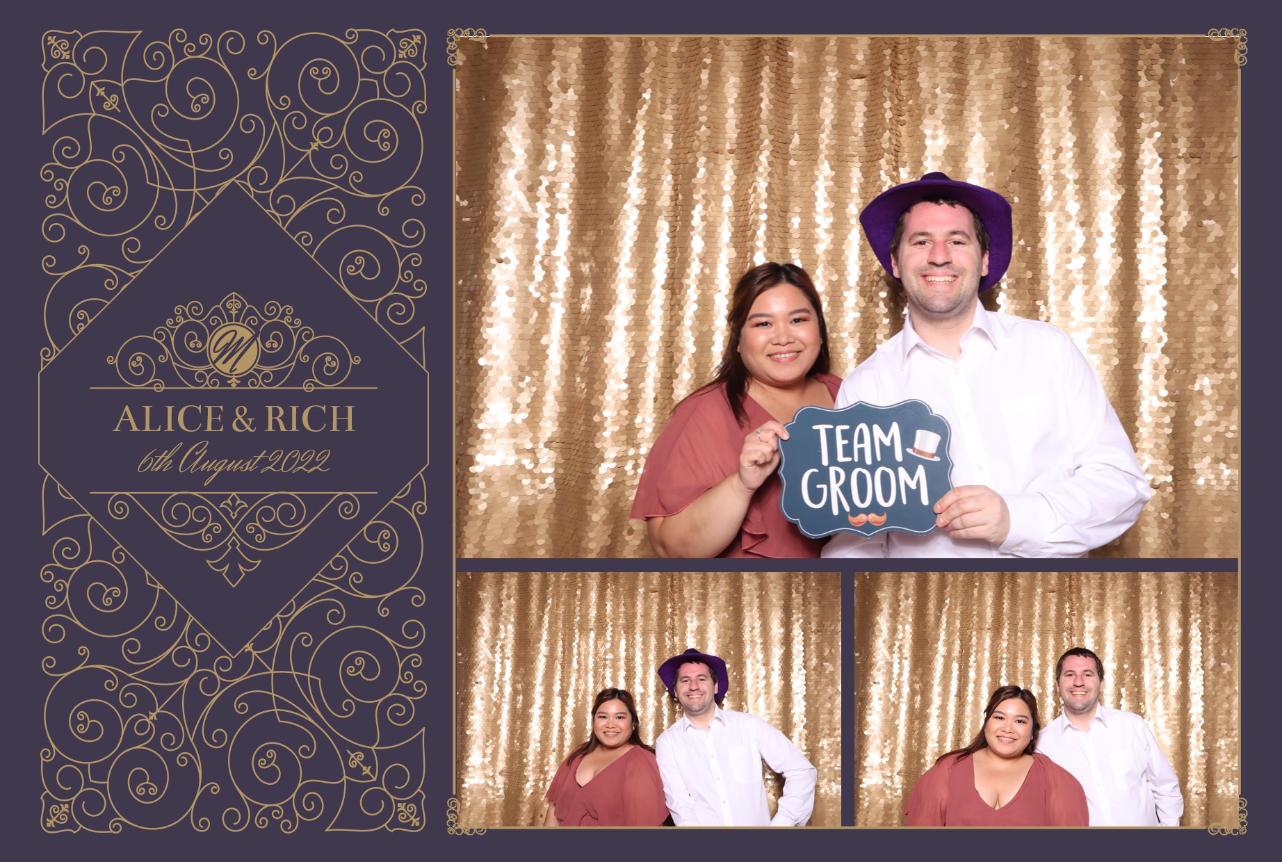 Alice & Rich | View more photos from the event at images.mobile-photo-booth.com/u/MobilePhotoBoothUK/Alice-Rich