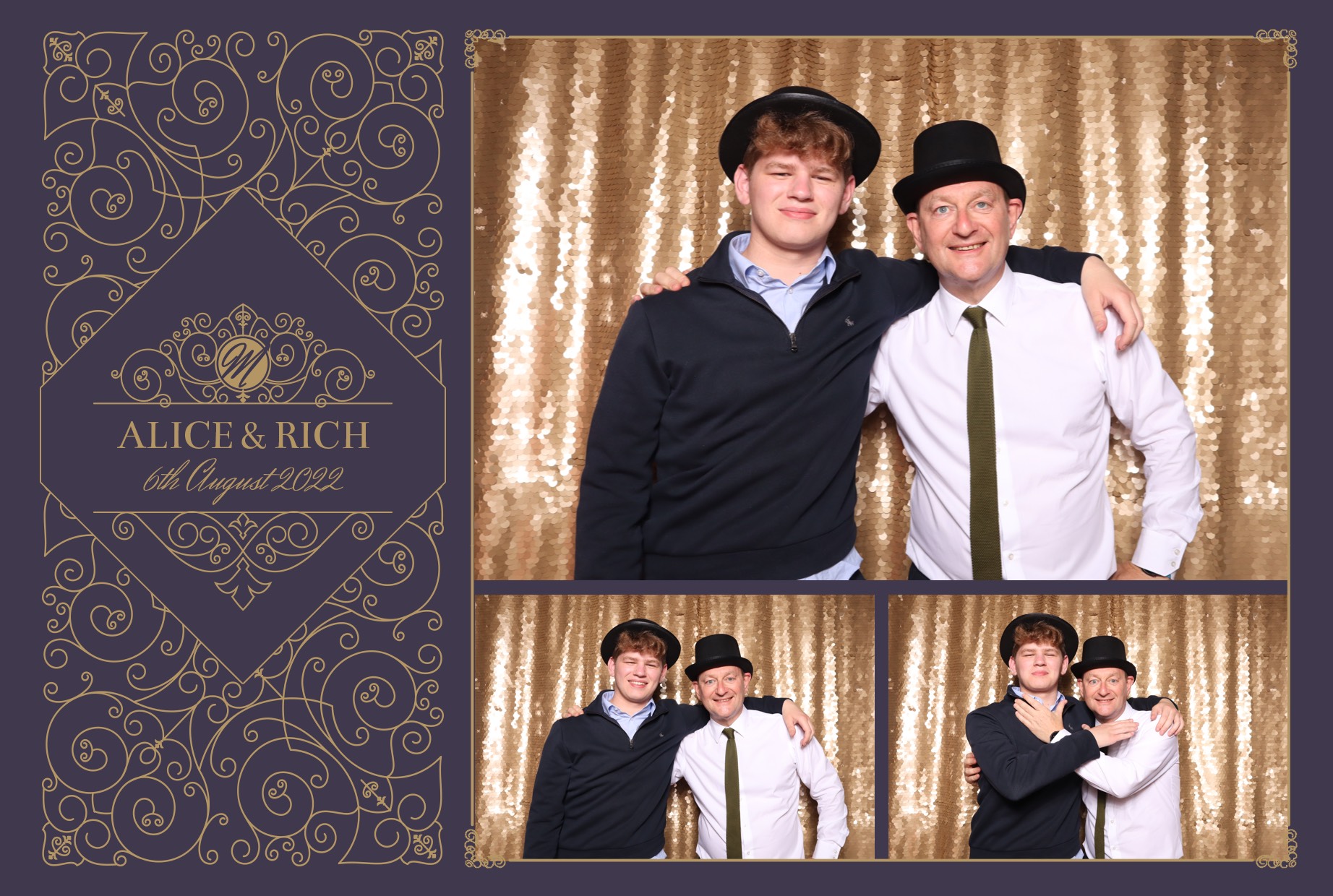 Alice & Rich | View more photos from the event at images.mobile-photo-booth.com/u/MobilePhotoBoothUK/Alice-Rich