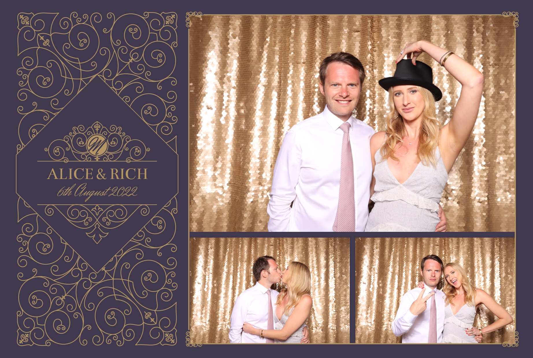 Alice & Rich | View more photos from the event at images.mobile-photo-booth.com/u/MobilePhotoBoothUK/Alice-Rich