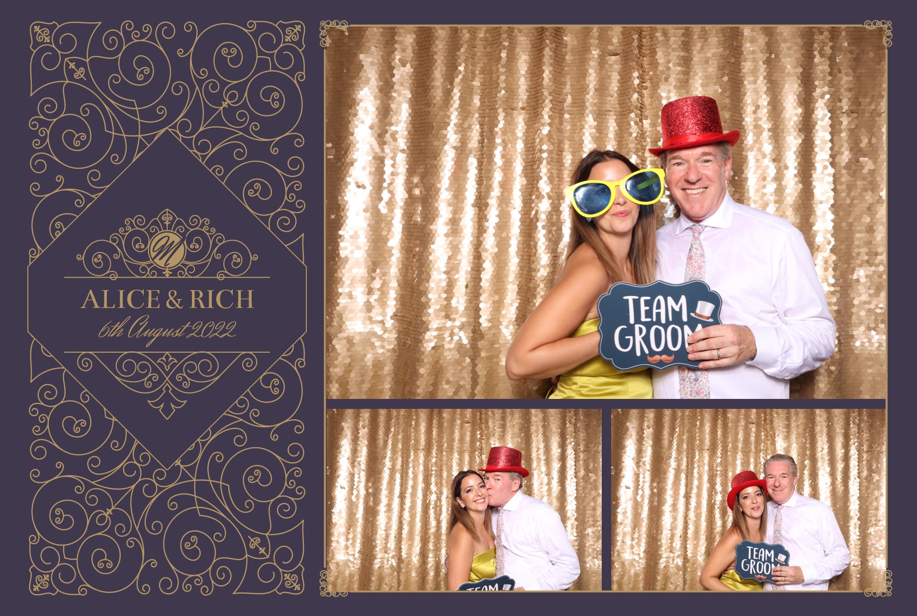 Alice & Rich | View more photos from the event at images.mobile-photo-booth.com/u/MobilePhotoBoothUK/Alice-Rich
