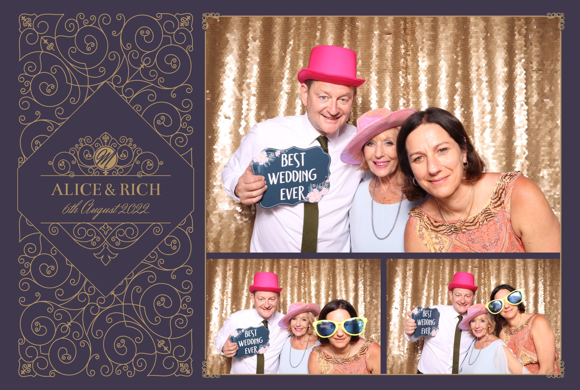 Alice & Rich | View more photos from the event at images.mobile-photo-booth.com/u/MobilePhotoBoothUK/Alice-Rich