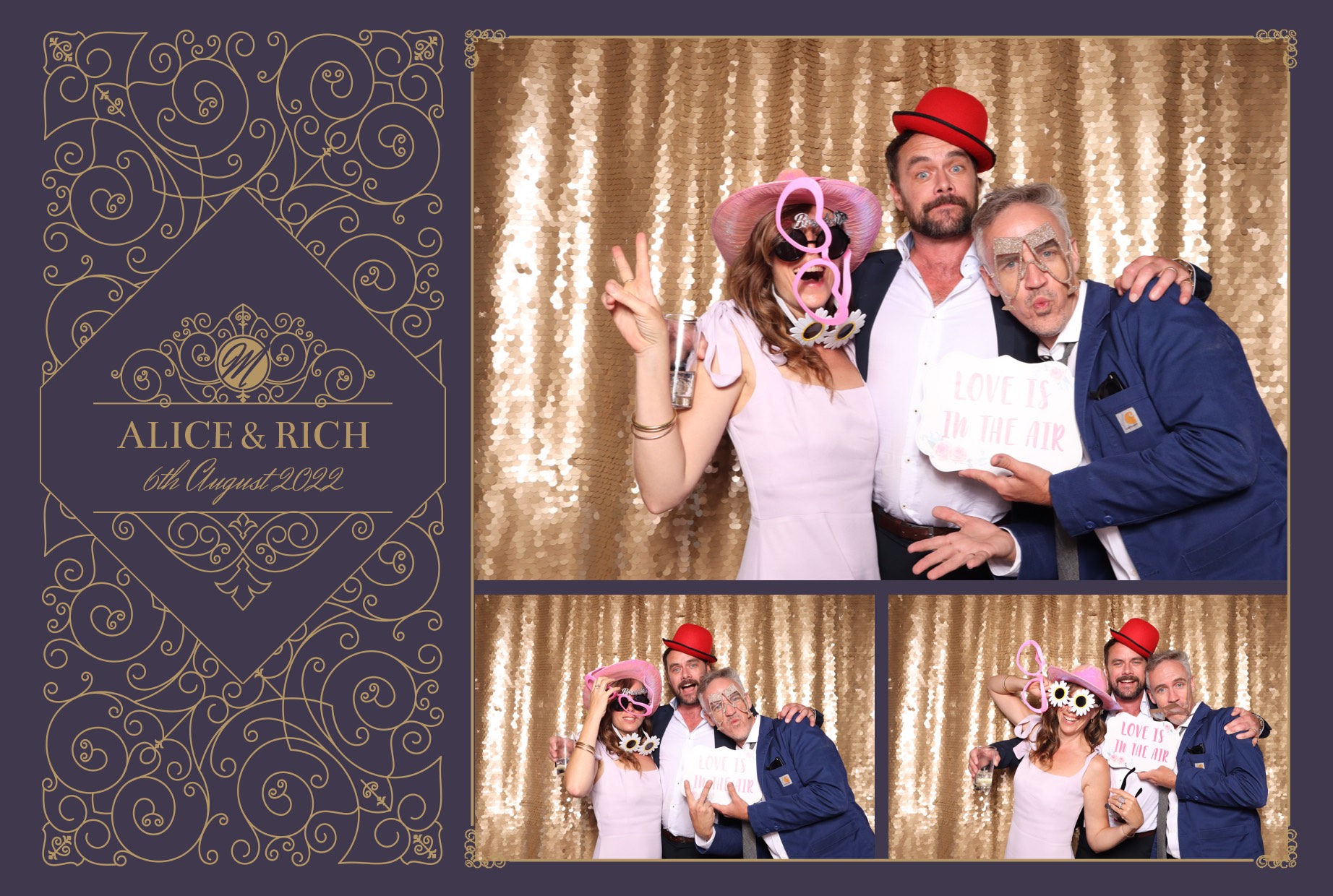 Alice & Rich | View more photos from the event at images.mobile-photo-booth.com/u/MobilePhotoBoothUK/Alice-Rich