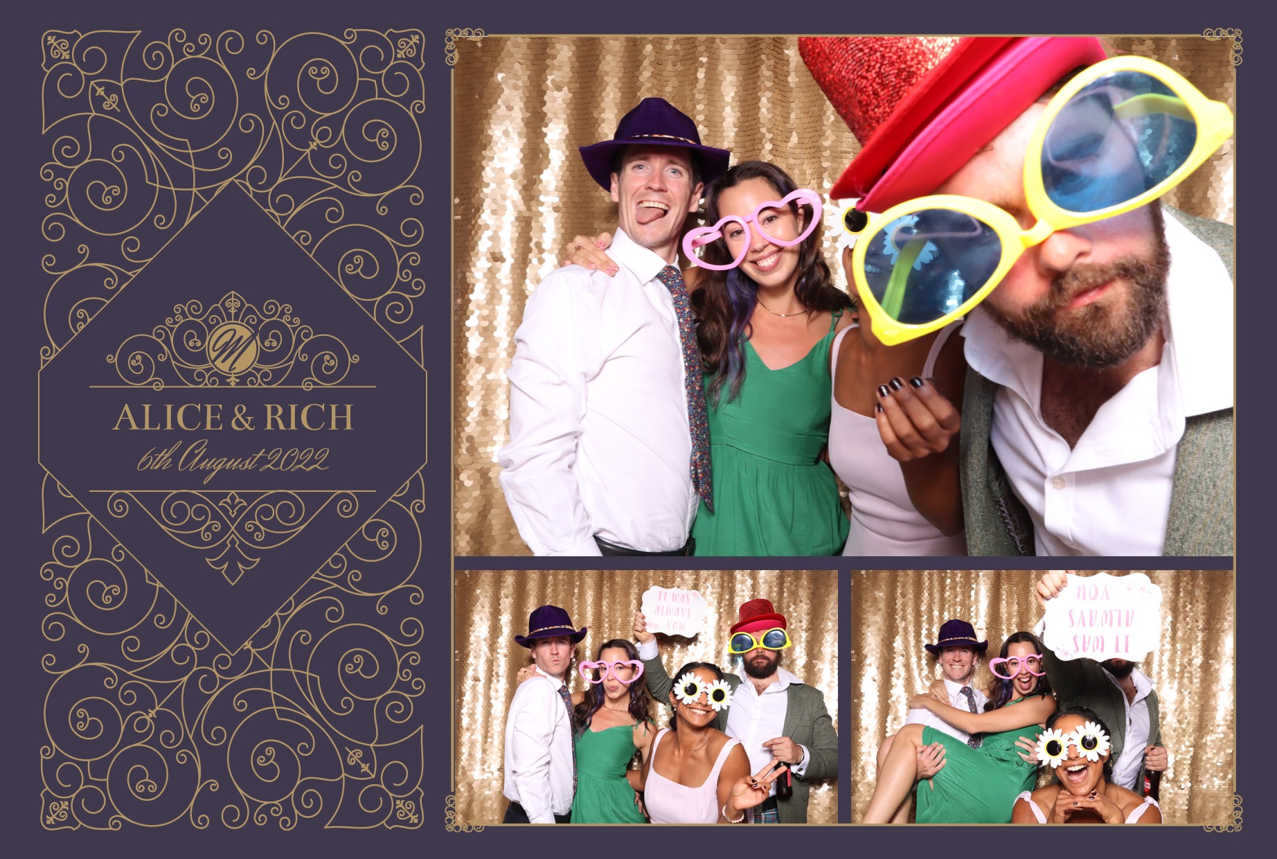 Alice & Rich | View more photos from the event at images.mobile-photo-booth.com/u/MobilePhotoBoothUK/Alice-Rich