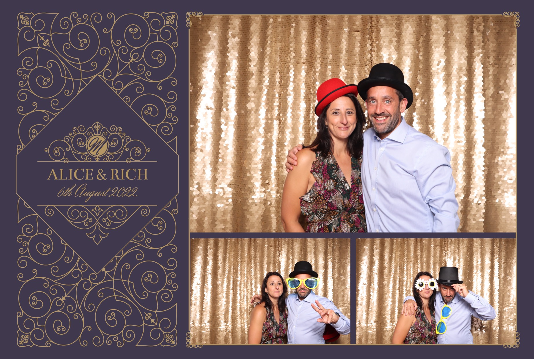 Alice & Rich | View more photos from the event at images.mobile-photo-booth.com/u/MobilePhotoBoothUK/Alice-Rich