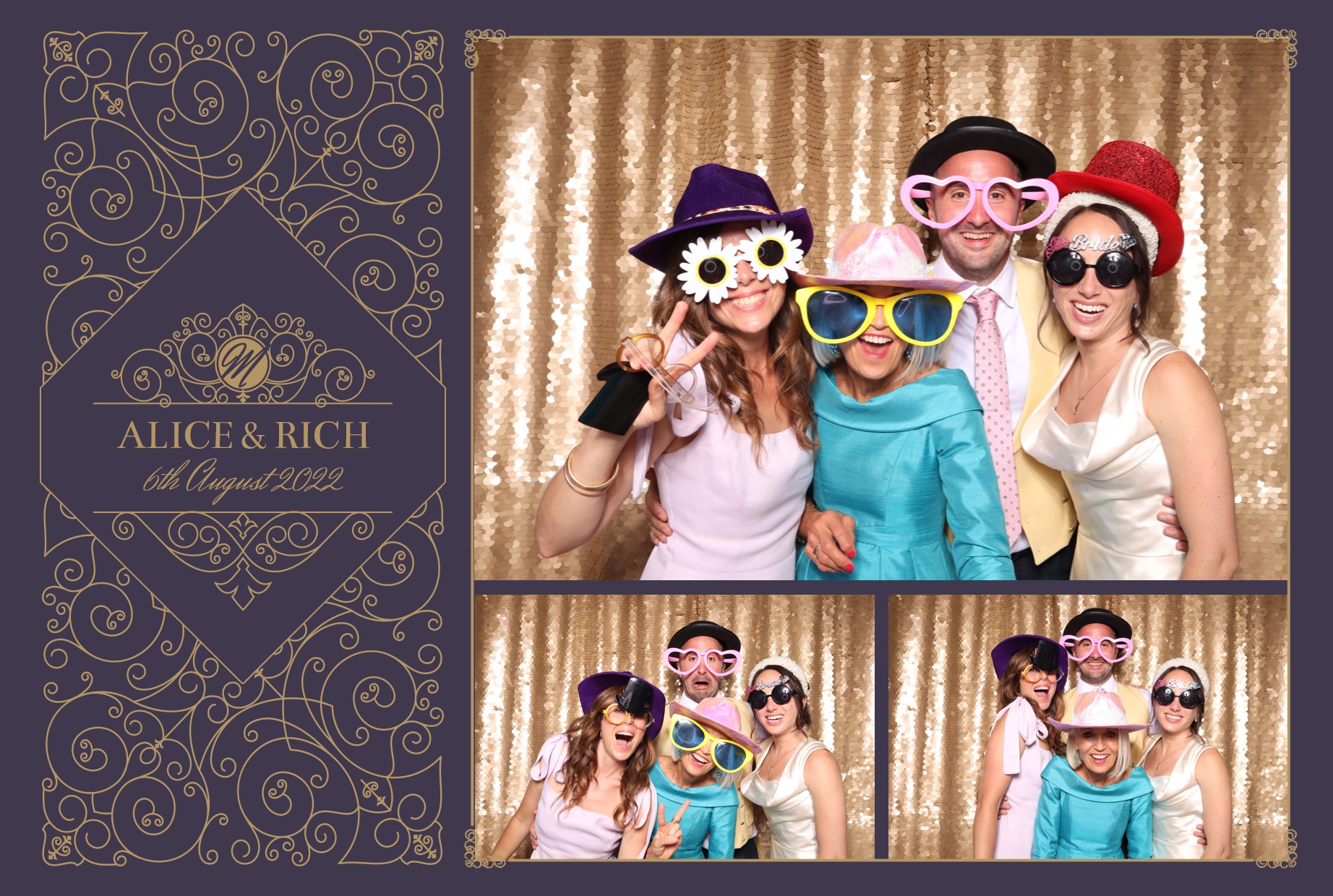 Alice & Rich | View more photos from the event at images.mobile-photo-booth.com/u/MobilePhotoBoothUK/Alice-Rich