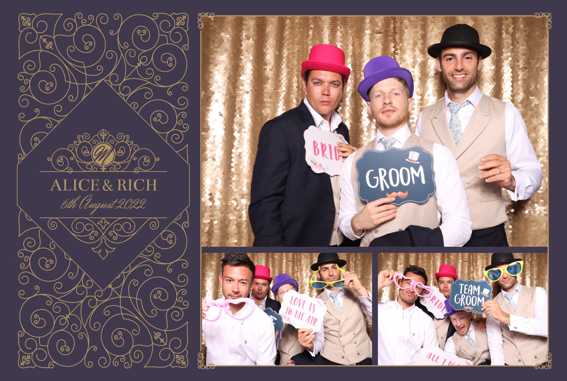 Alice & Rich | View more photos from the event at images.mobile-photo-booth.com/u/MobilePhotoBoothUK/Alice-Rich