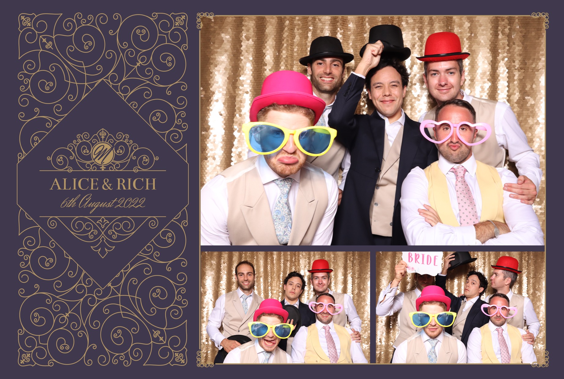 Alice & Rich | View more photos from the event at images.mobile-photo-booth.com/u/MobilePhotoBoothUK/Alice-Rich