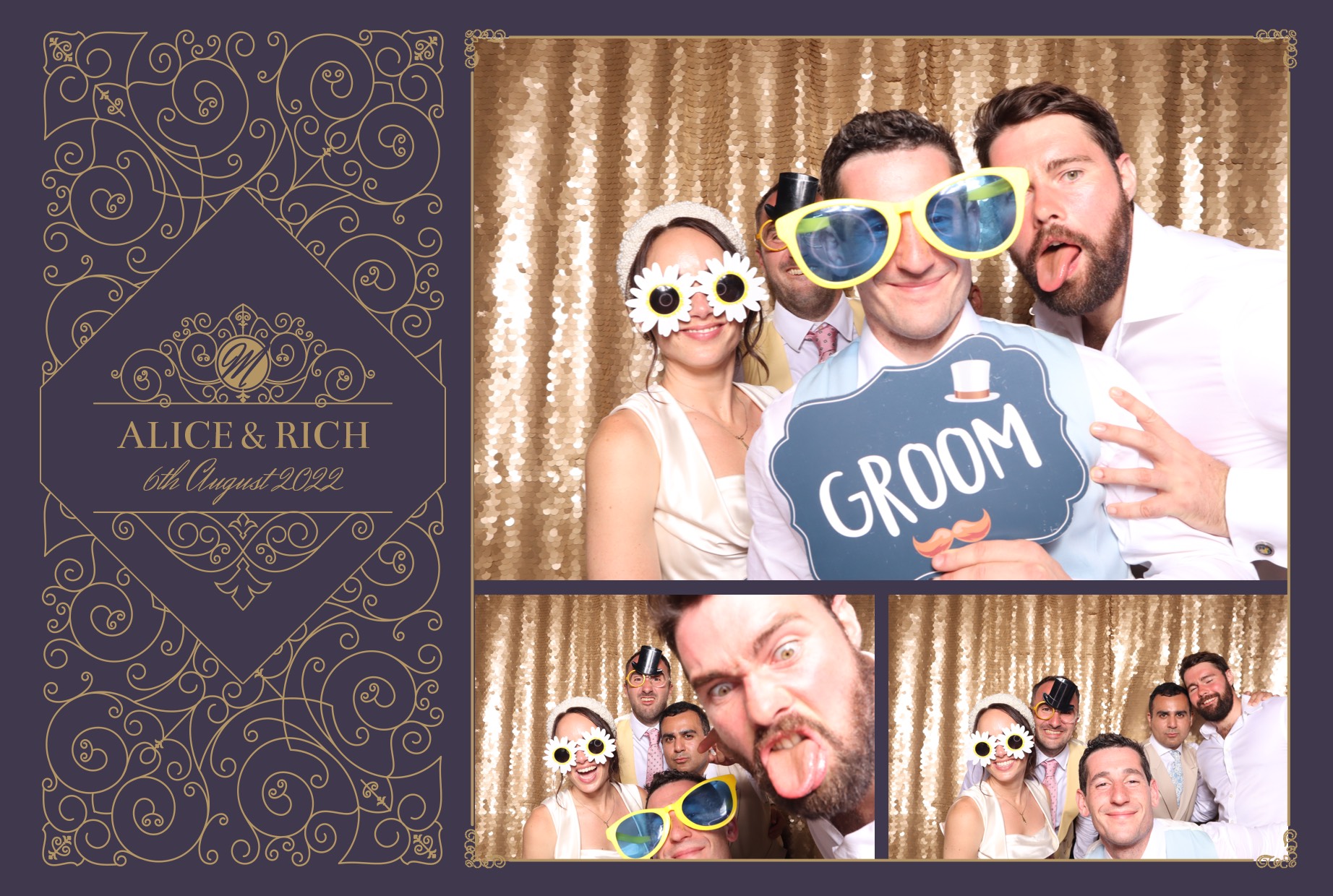 Alice & Rich | View more photos from the event at images.mobile-photo-booth.com/u/MobilePhotoBoothUK/Alice-Rich