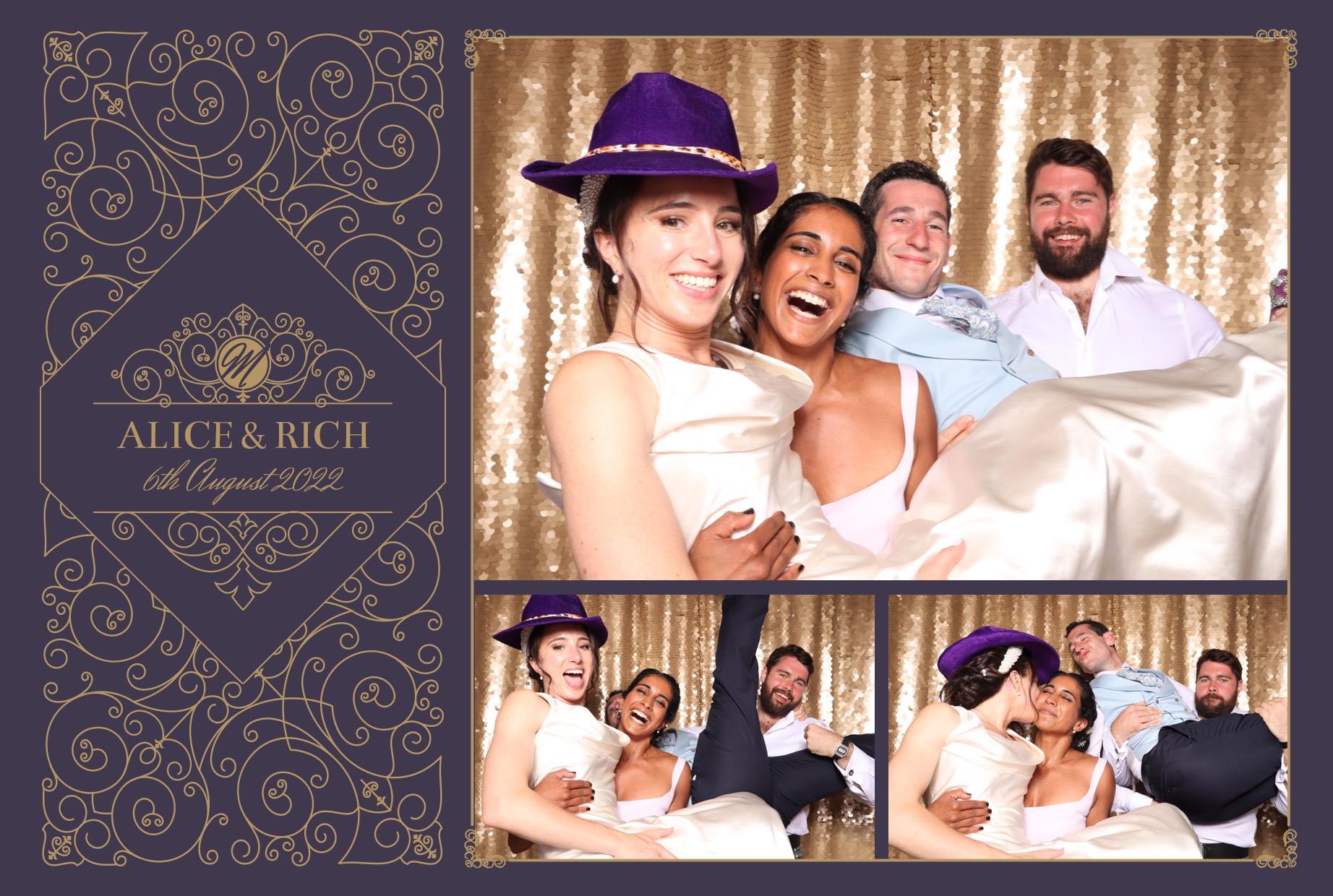 Alice & Rich | View more photos from the event at images.mobile-photo-booth.com/u/MobilePhotoBoothUK/Alice-Rich