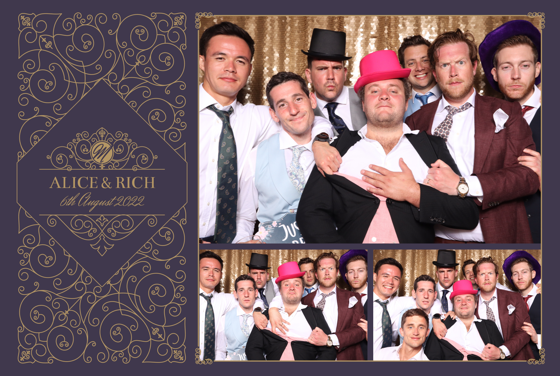 Alice & Rich | View more photos from the event at images.mobile-photo-booth.com/u/MobilePhotoBoothUK/Alice-Rich