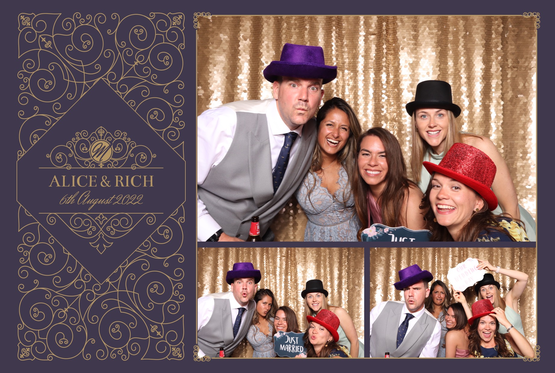 Alice & Rich | View more photos from the event at images.mobile-photo-booth.com/u/MobilePhotoBoothUK/Alice-Rich