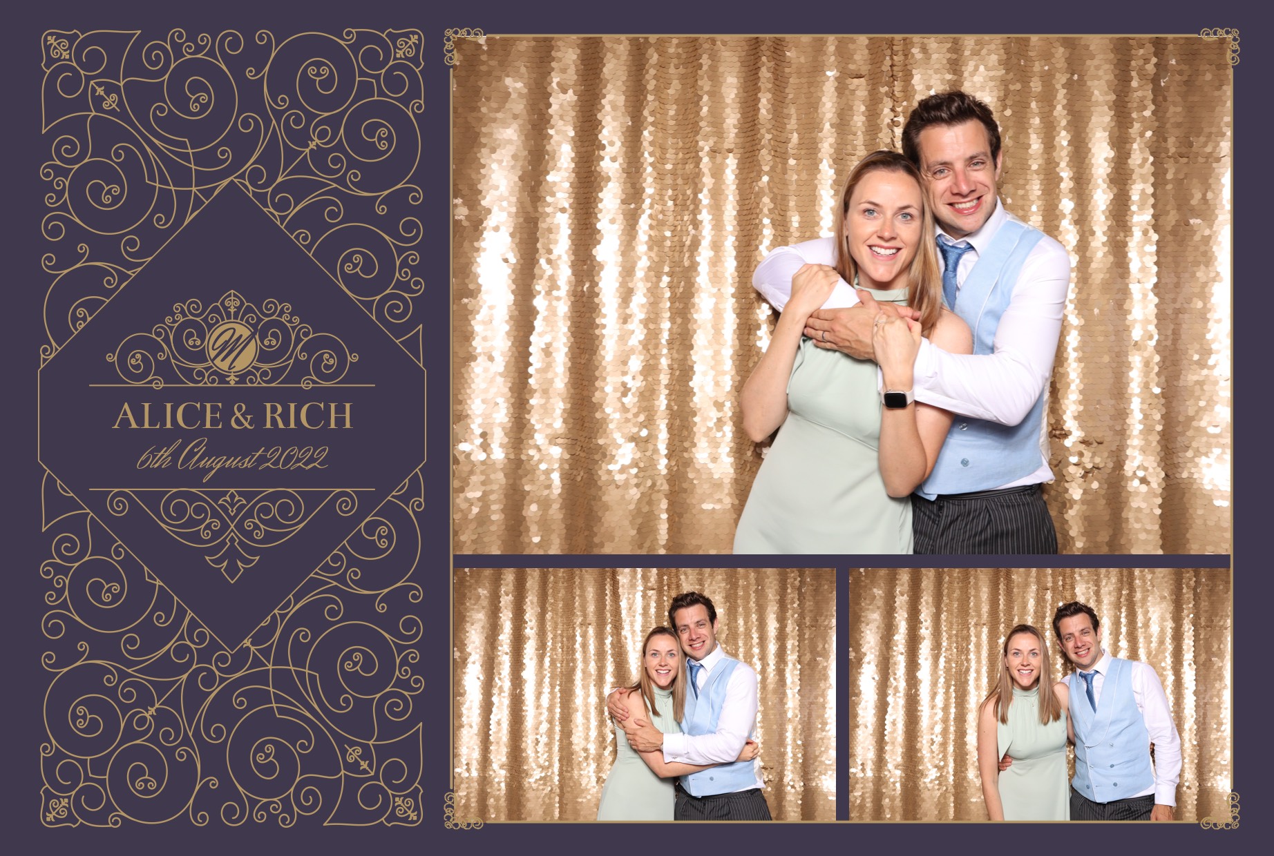 Alice & Rich | View more photos from the event at images.mobile-photo-booth.com/u/MobilePhotoBoothUK/Alice-Rich