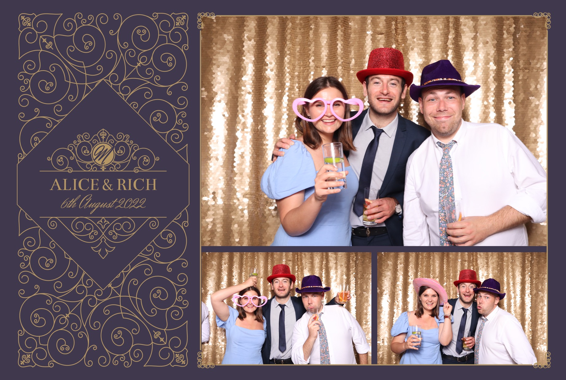 Alice & Rich | View more photos from the event at images.mobile-photo-booth.com/u/MobilePhotoBoothUK/Alice-Rich