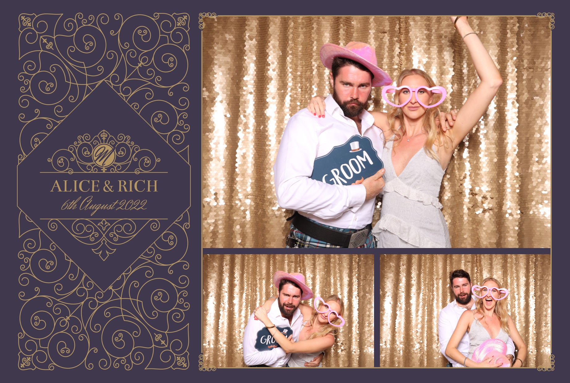 Alice & Rich | View more photos from the event at images.mobile-photo-booth.com/u/MobilePhotoBoothUK/Alice-Rich